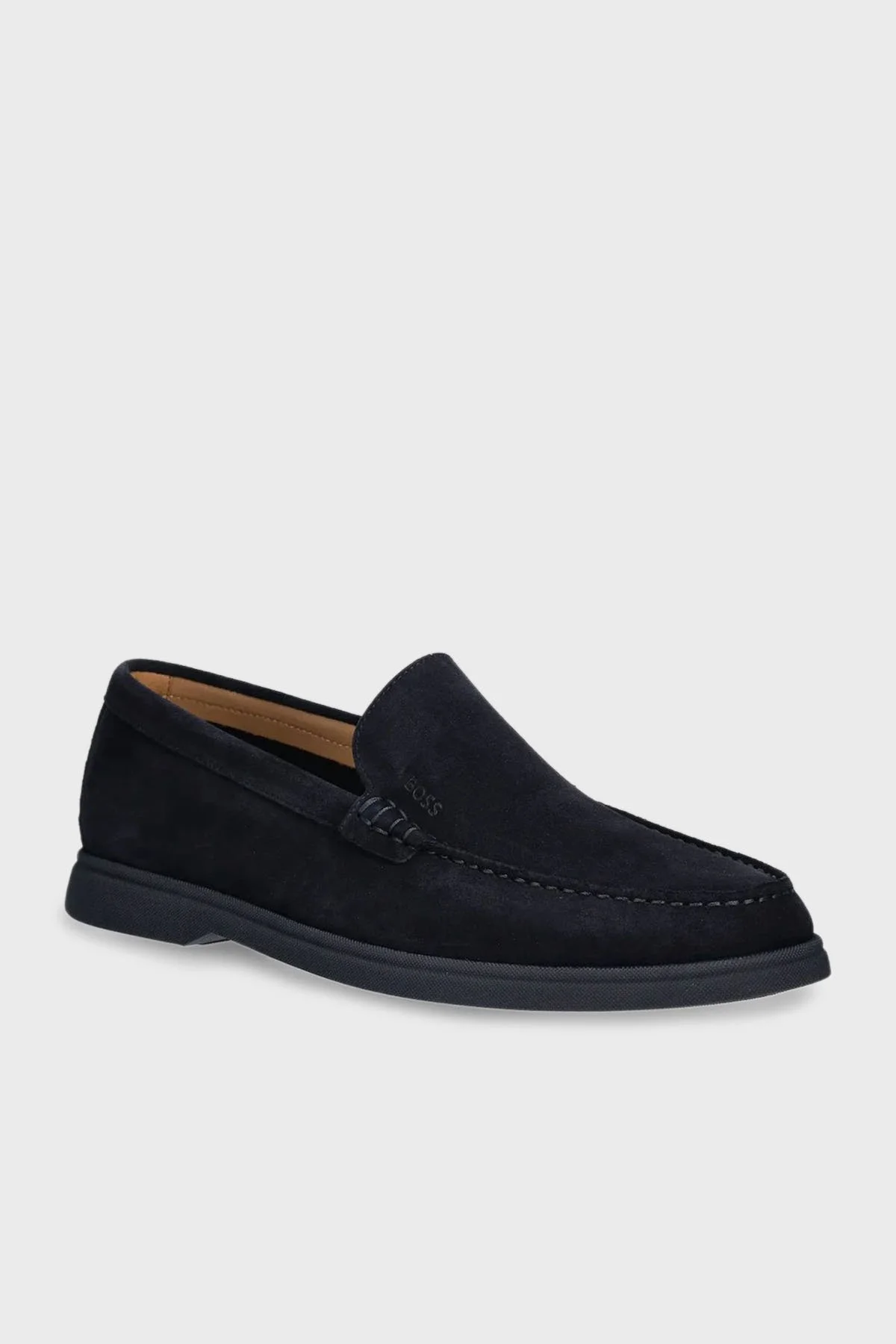 Boss Logolu Süet Loafer Erkek Ayakkabı 50543083 405 LACİVERT - 3
