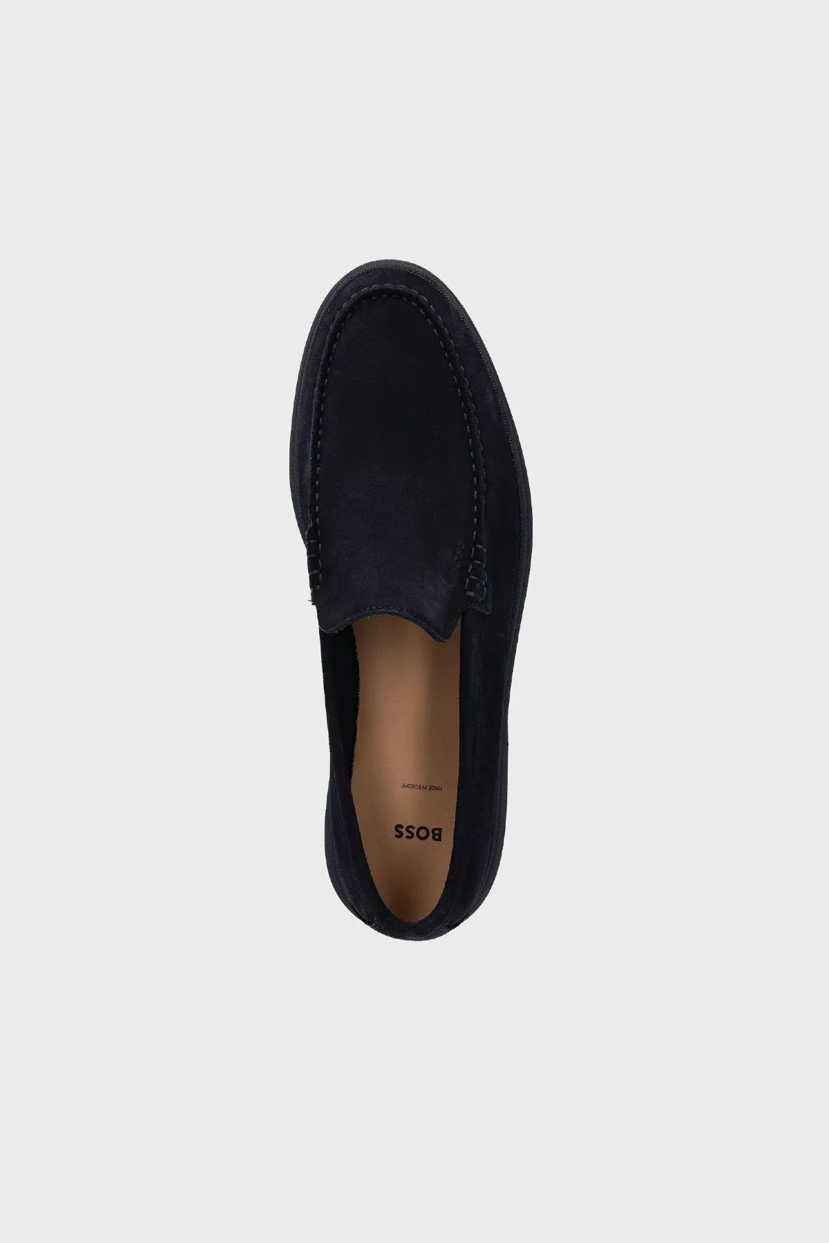 Boss Logolu Süet Loafer Erkek Ayakkabı 50543083 405 LACİVERT - 5