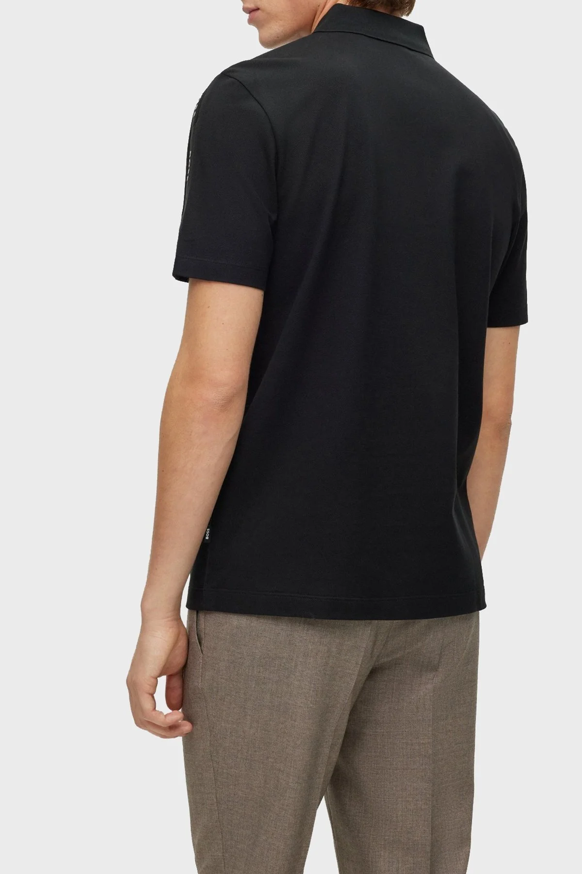 Boss Merserize Pamuklu Regular Fit Erkek Polo T Shirt 50481764 001 SİYAH - 2