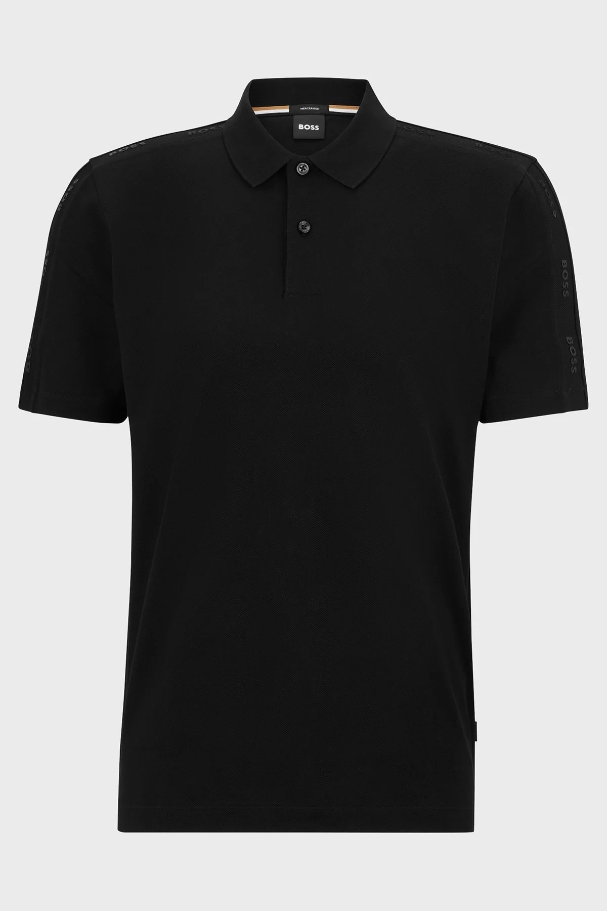 Boss Merserize Pamuklu Regular Fit Erkek Polo T Shirt 50481764 001 SİYAH - 4