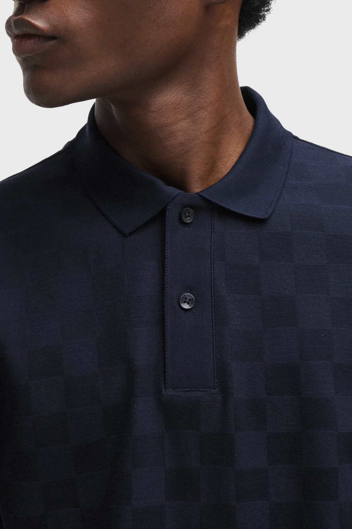 Boss Merserize Pamuklu Regular Fit Erkek Polo Yaka T Shirt 50513592 404 LACİVERT - 3