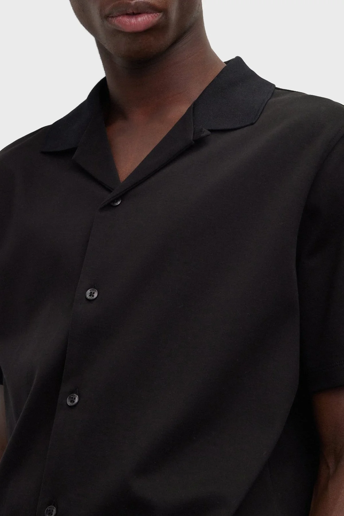 Boss Merserize Pamuklu Regular Fit Kısa Kollu Erkek Gömlek 50486176 001 SİYAH - 3