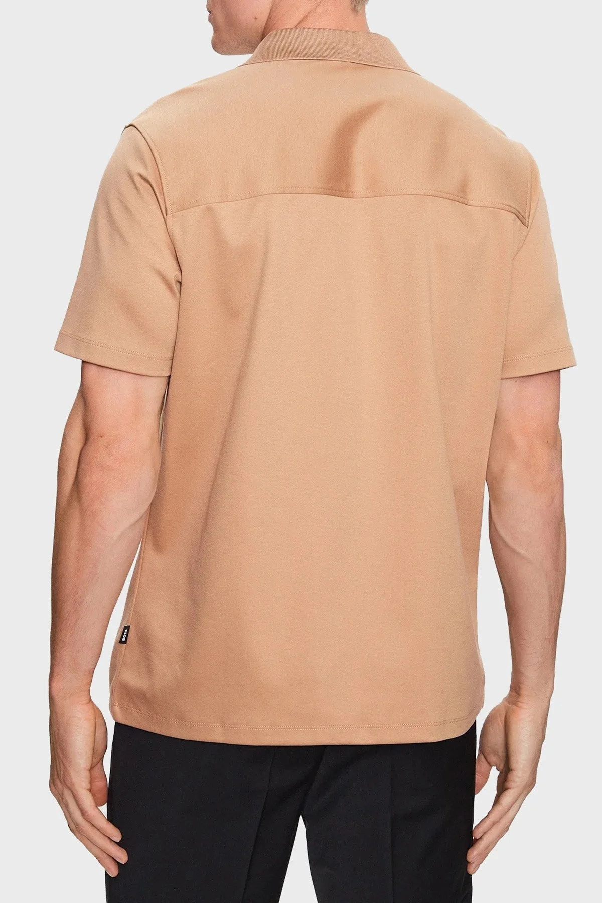 Boss Merserize Pamuklu Regular Fit Kısa Kollu Erkek Gömlek 50486176 260 KAHVE - 2