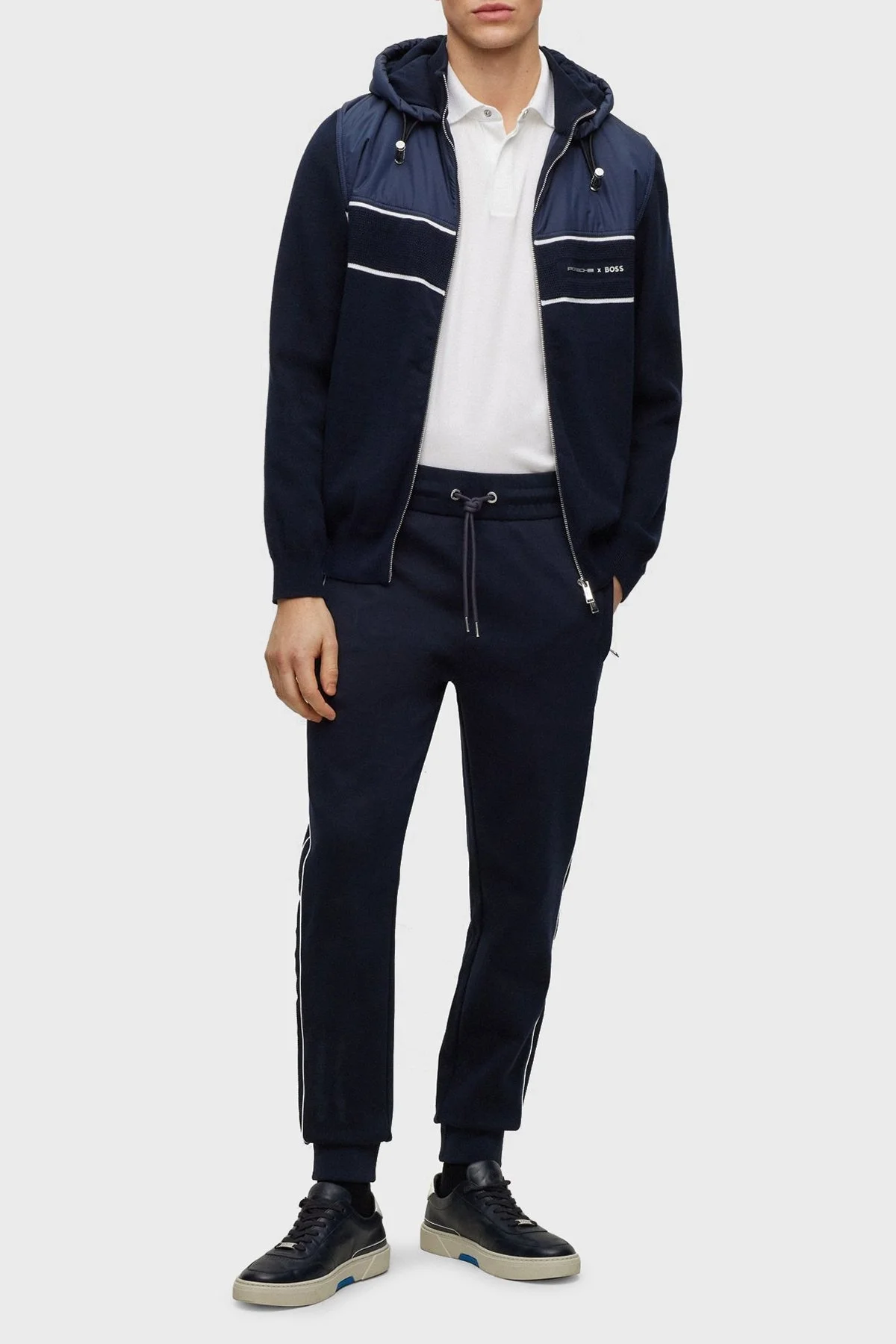 Boss Merserize Pamuklu Slim Fit Erkek Polo T Shirt 50486203 100 BEYAZ - 2