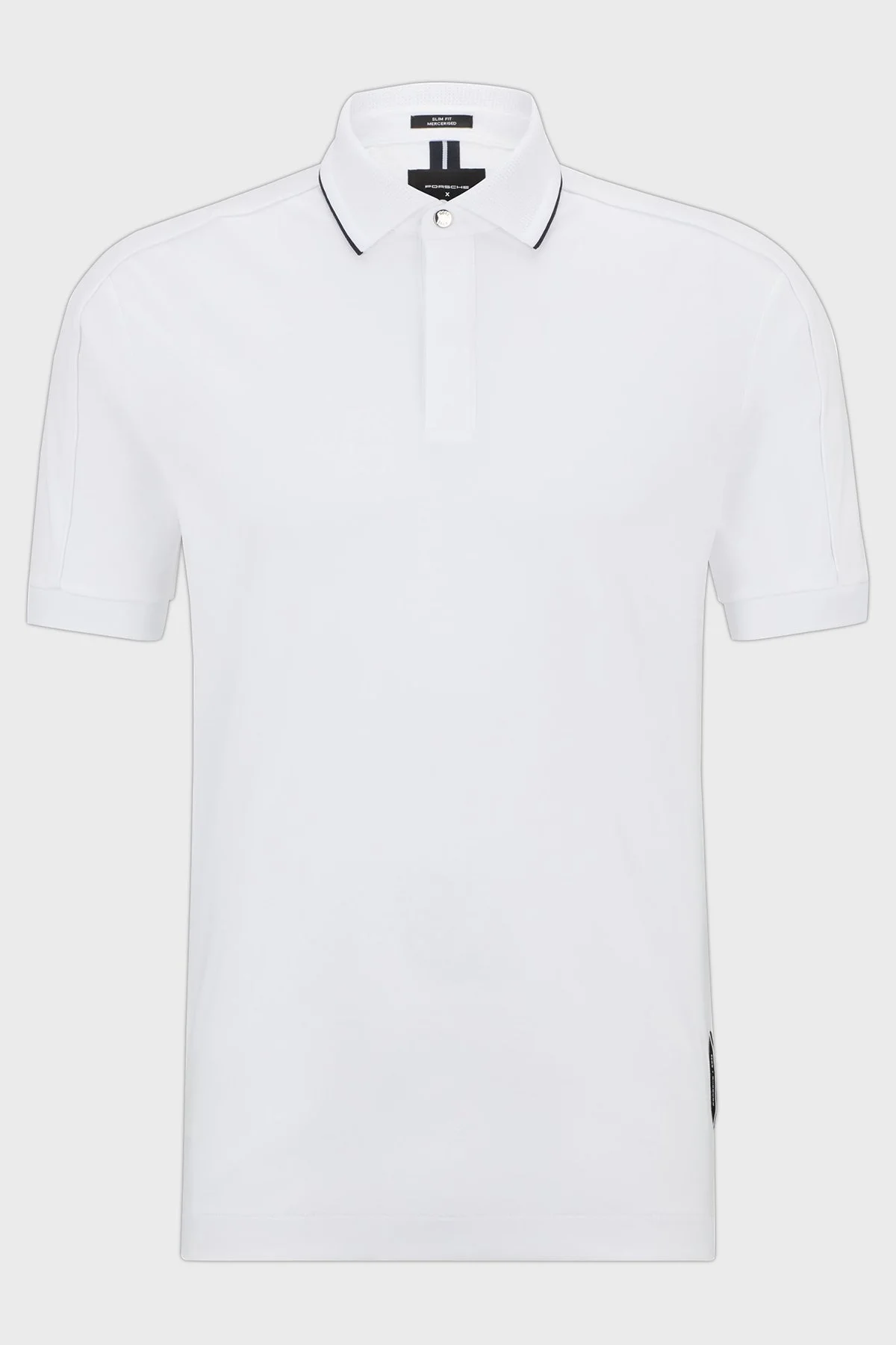 Boss Merserize Pamuklu Slim Fit Erkek Polo T Shirt 50486203 100 BEYAZ - 5