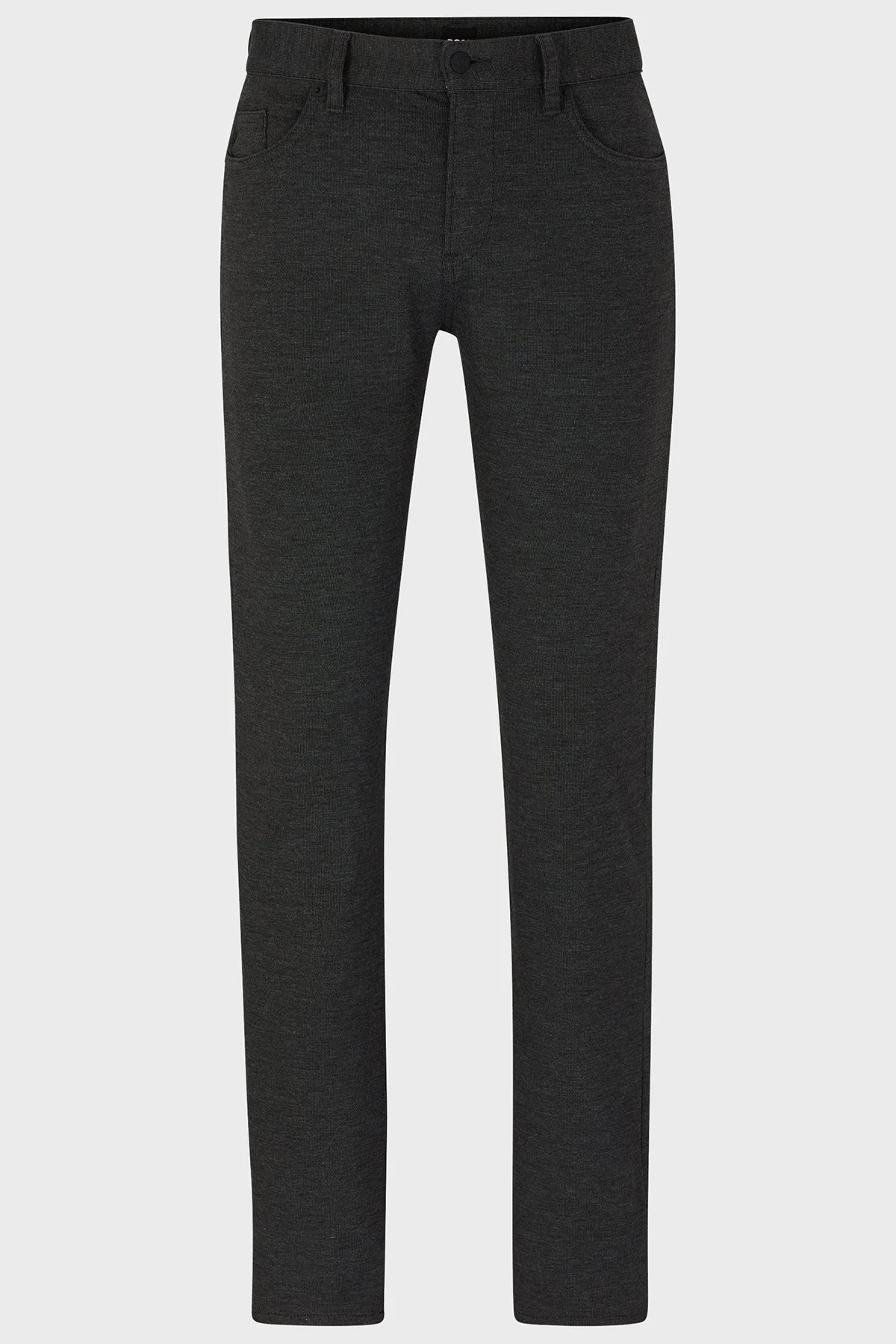 Boss Mikro Desenli Streç Jarseden Slim Fit Jeans Erkek Kot Pantolon 50500762 029 ANTRASİT - 5