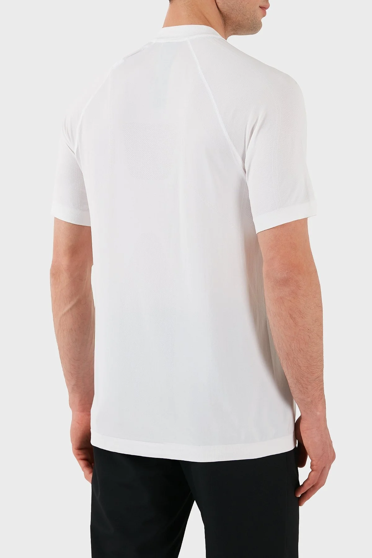 Boss Minimal Logo Baskılı Regular Fit Düğmeli Kolej Yaka Erkek T Shirt 50506189 100 BEYAZ - 3