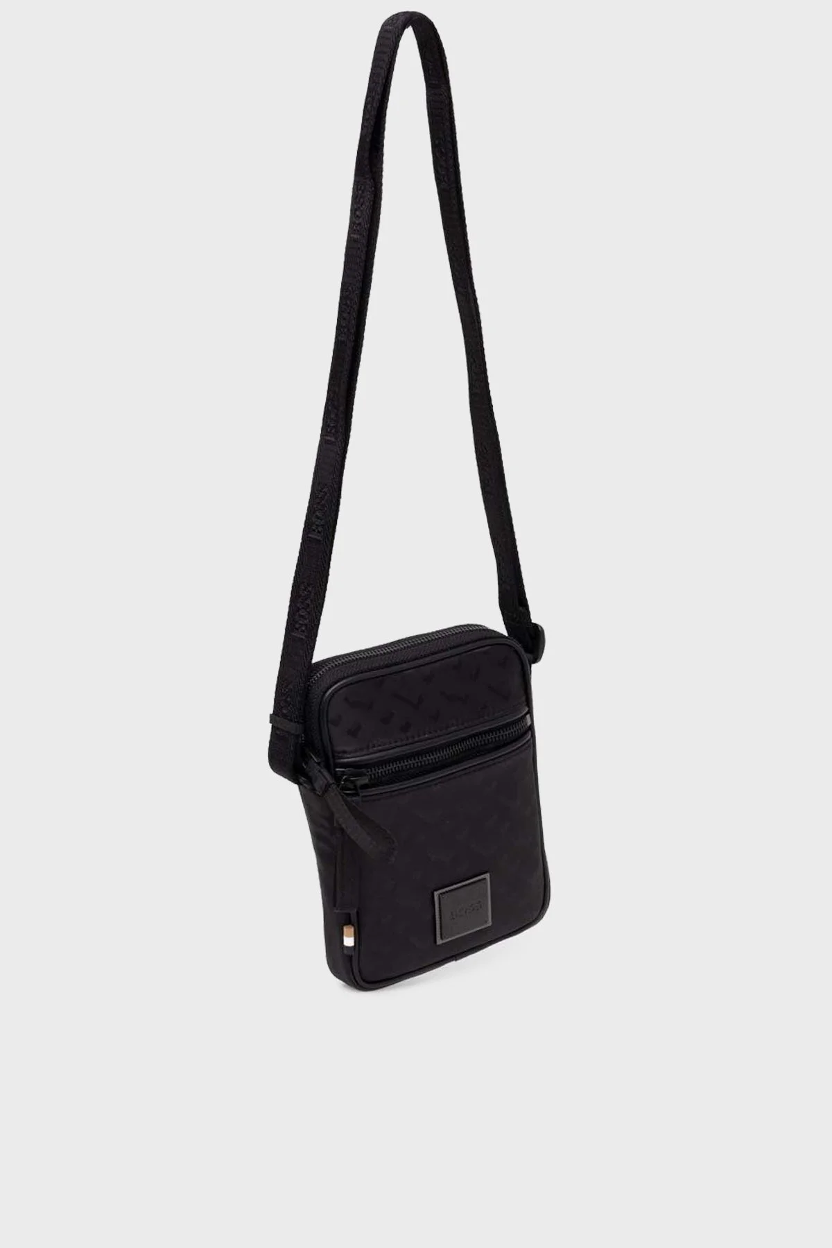 Boss Monogram Logo Baskılı Ayarlanabilir Askılı Erkek Çanta 50512079 001 SİYAH - 3