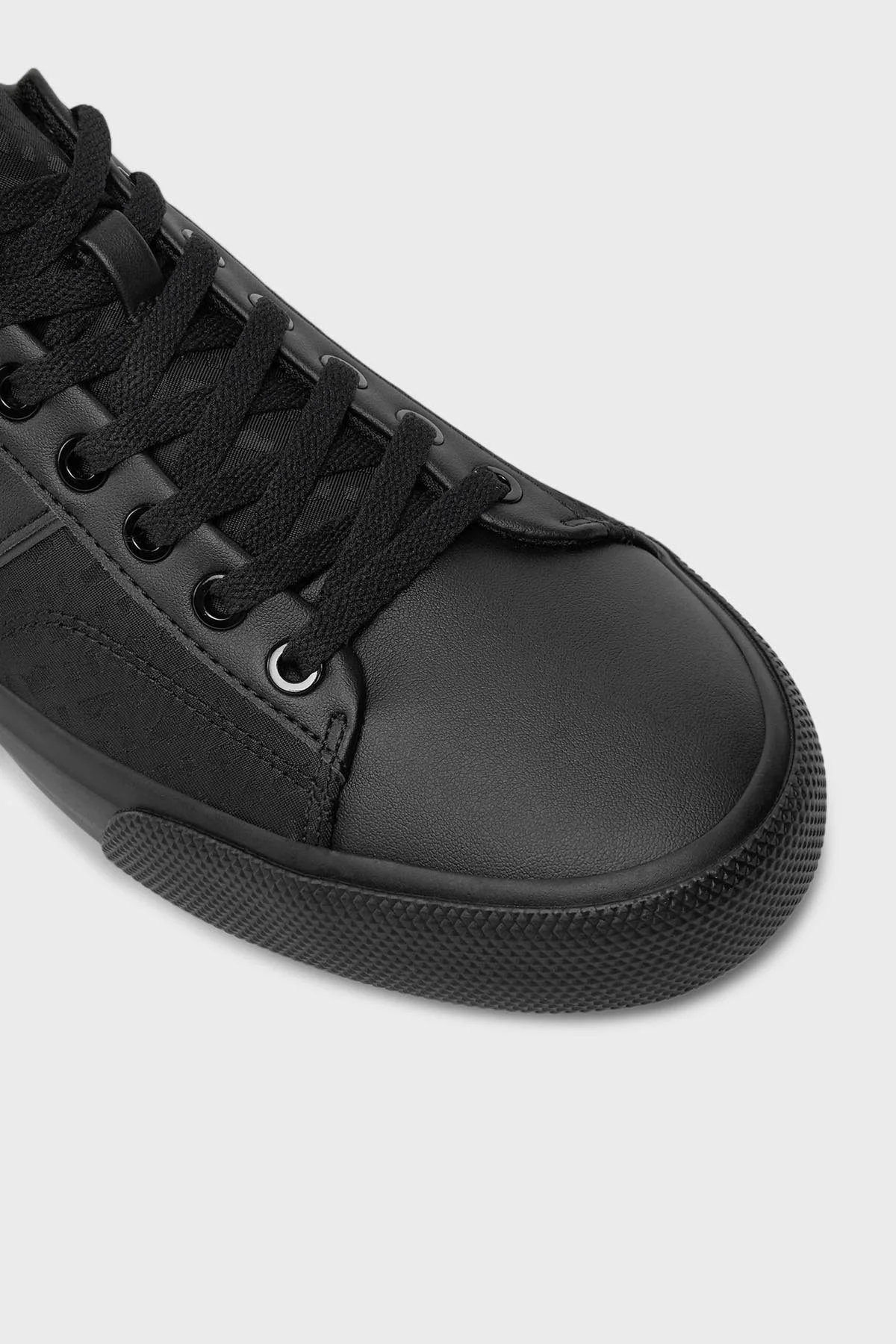 Boss Monogram Logo Baskılı Sneaker Erkek Ayakkabı 50536508 005 SİYAH - 11