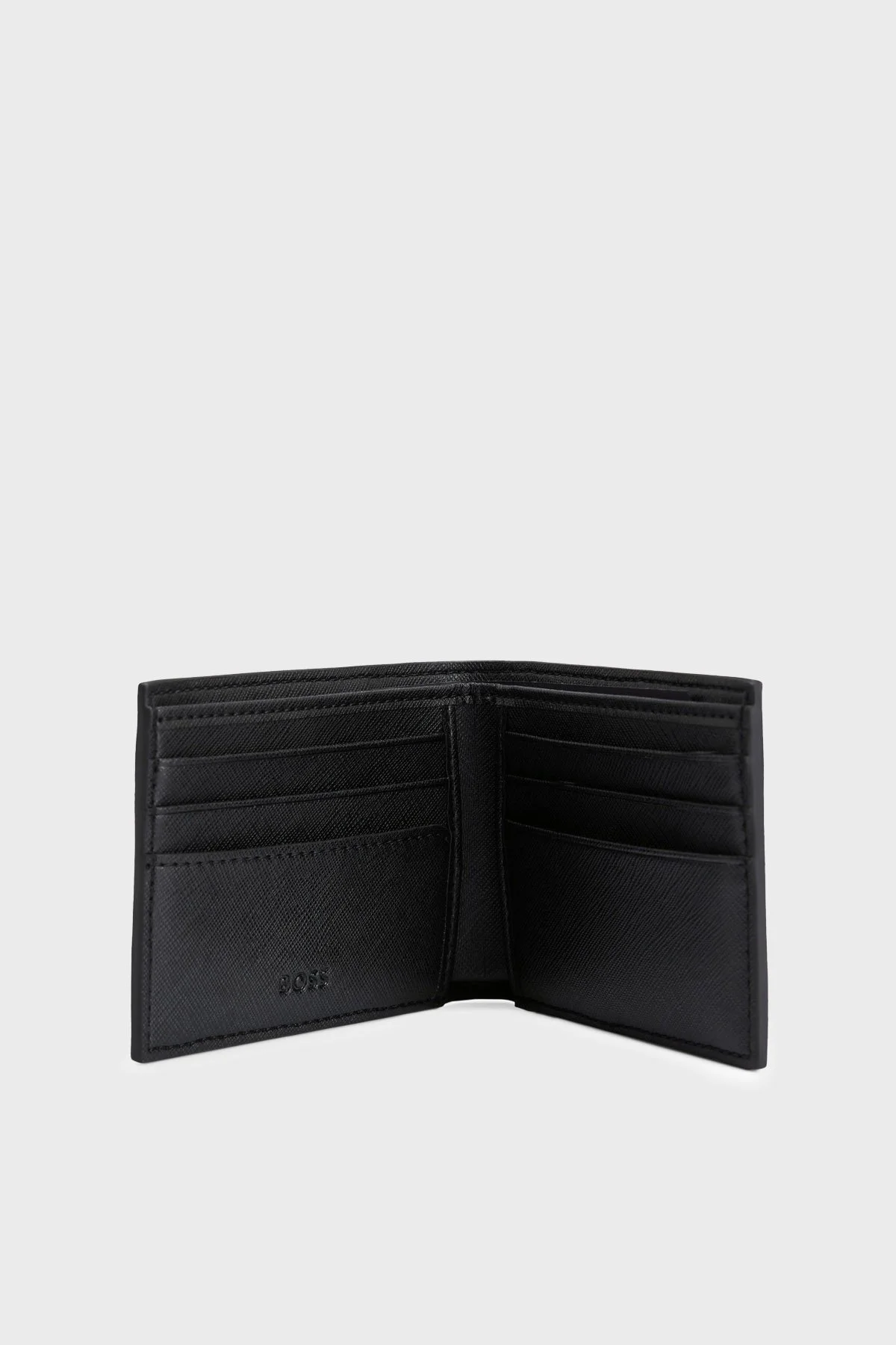 Boss Monogram Logolu Erkek Cüzdan 50504296 001 SİYAH - 2