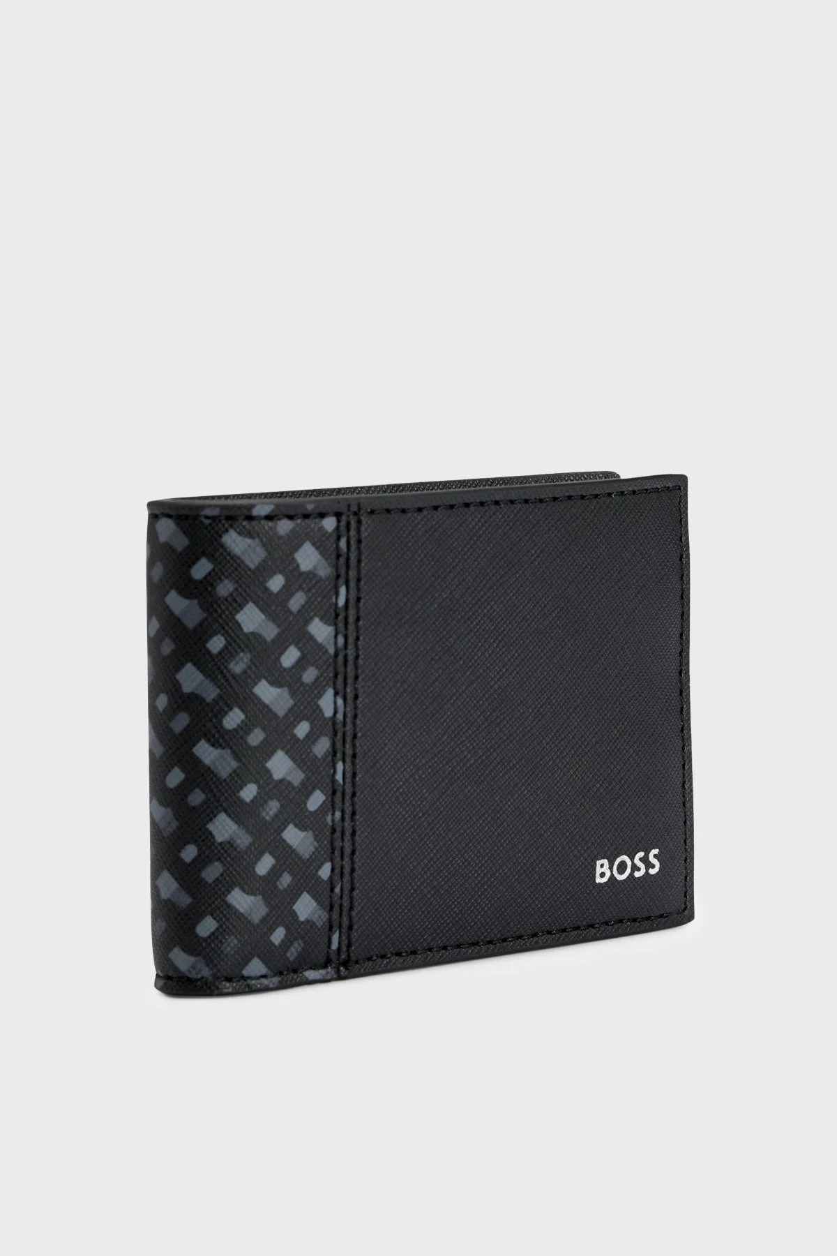 Boss Monogram Logolu Erkek Cüzdan 50504296 001 SİYAH - 4