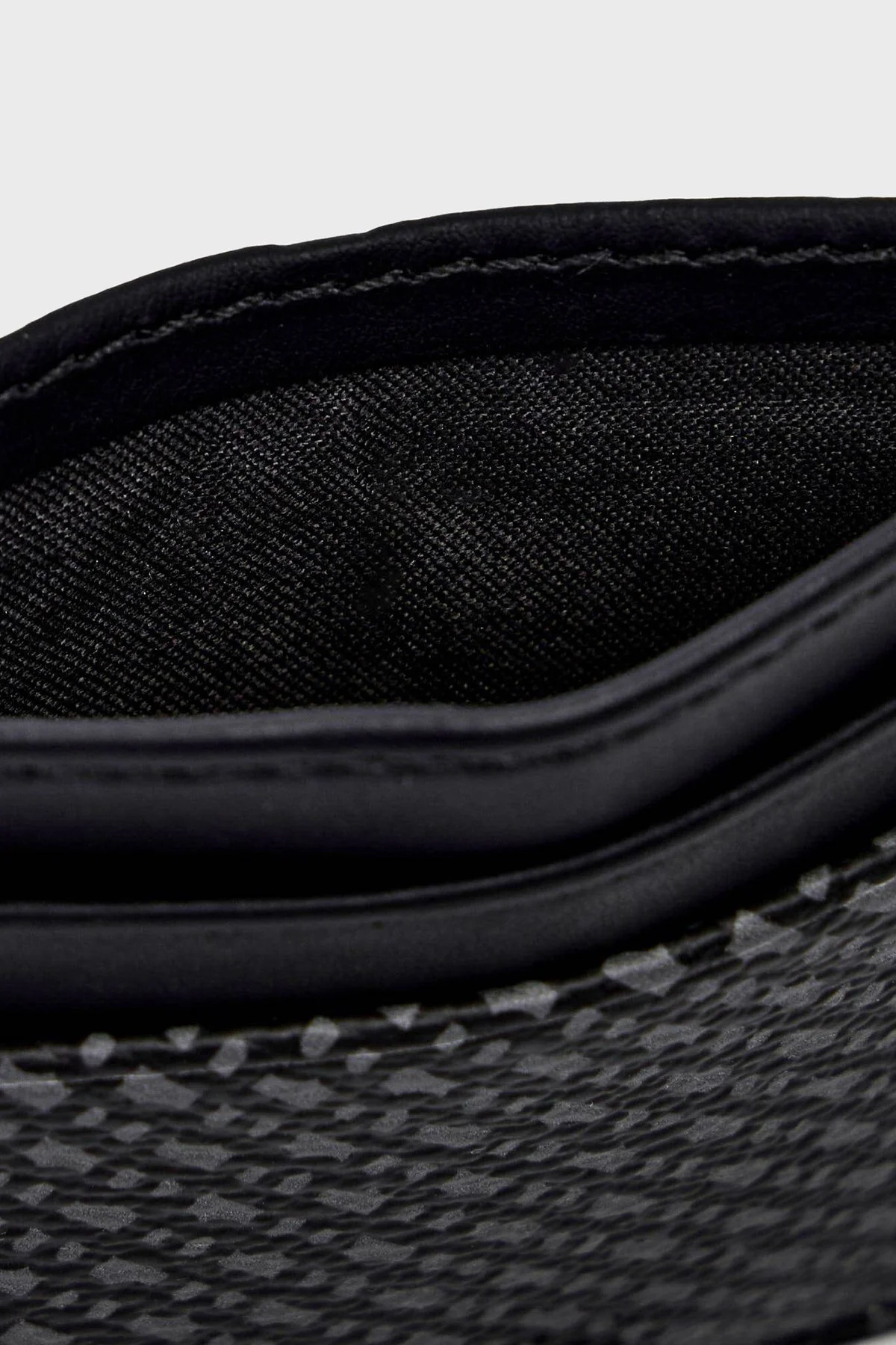 Boss Monogram Logolu Erkek Kartlık 50558498 001 SİYAH - 4