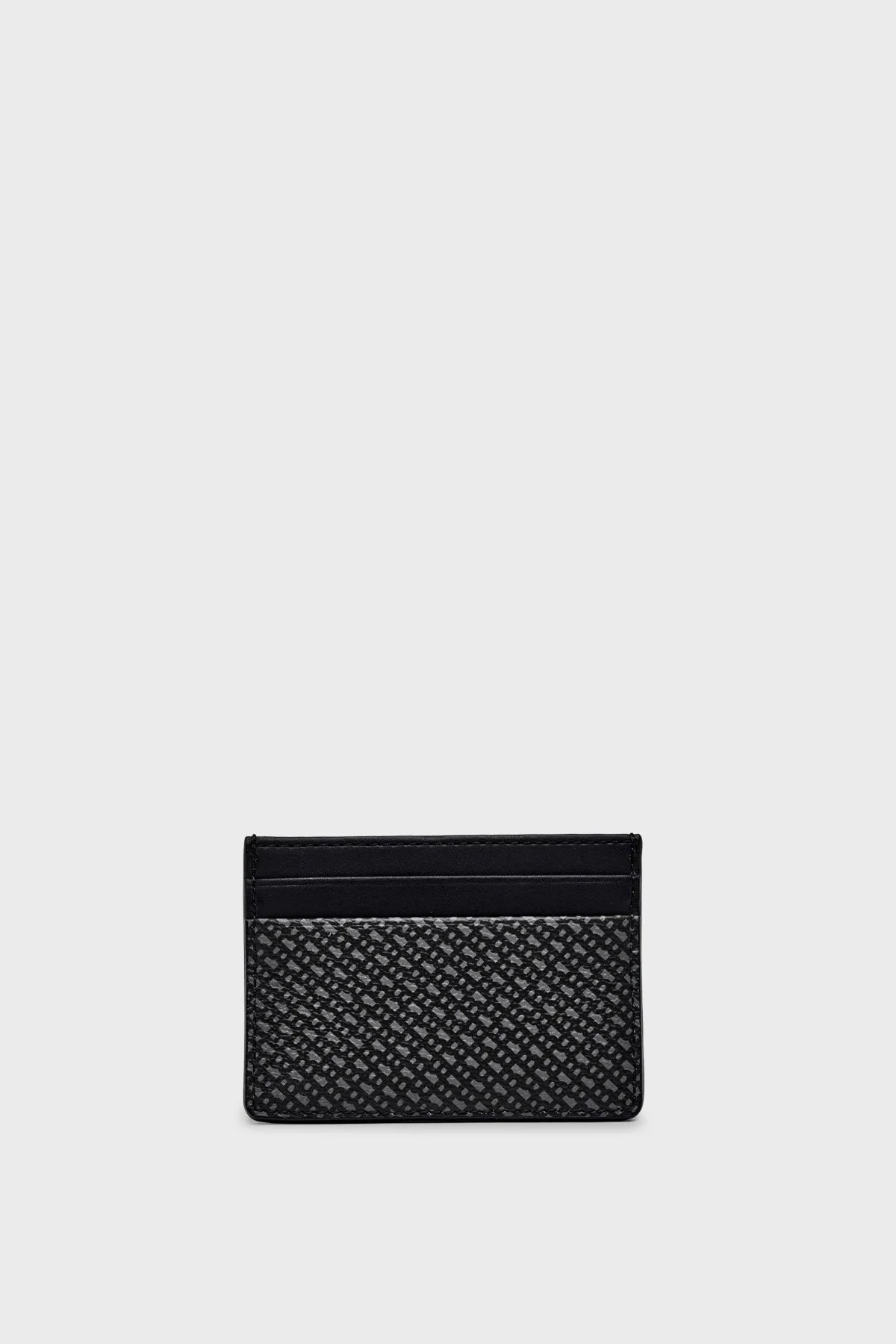 Boss Monogram Logolu Erkek Kartlık 50558498 001 SİYAH - 2