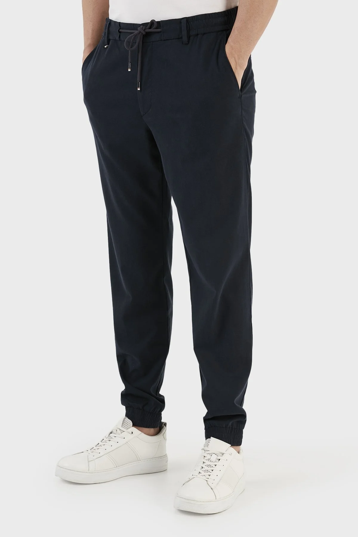 Boss Normal Bel Regular Fit Jogger Spor Erkek Pantolon 50487768 404 LACİVERT - 3