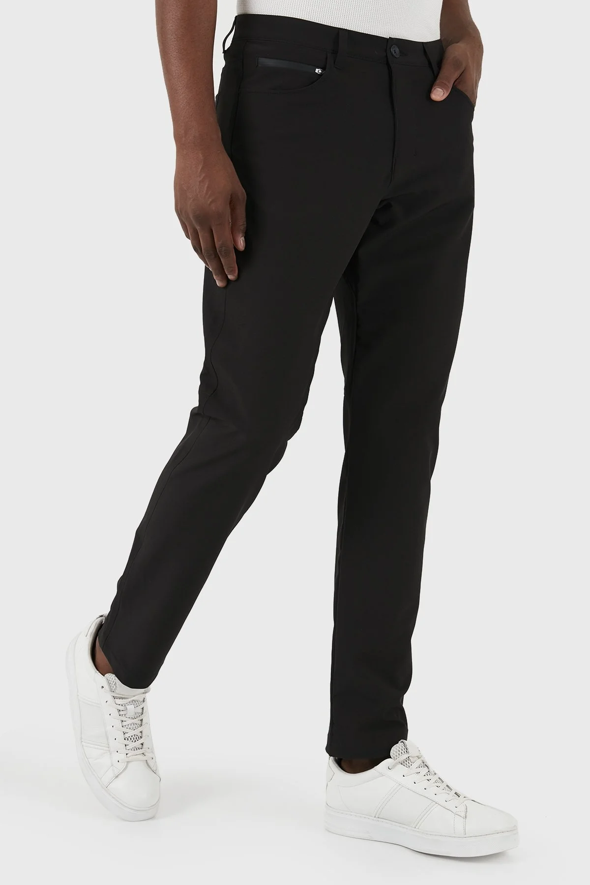 Boss Normal Bel Straight Fit Erkek Pantolon 50495502 001 SİYAH - 2