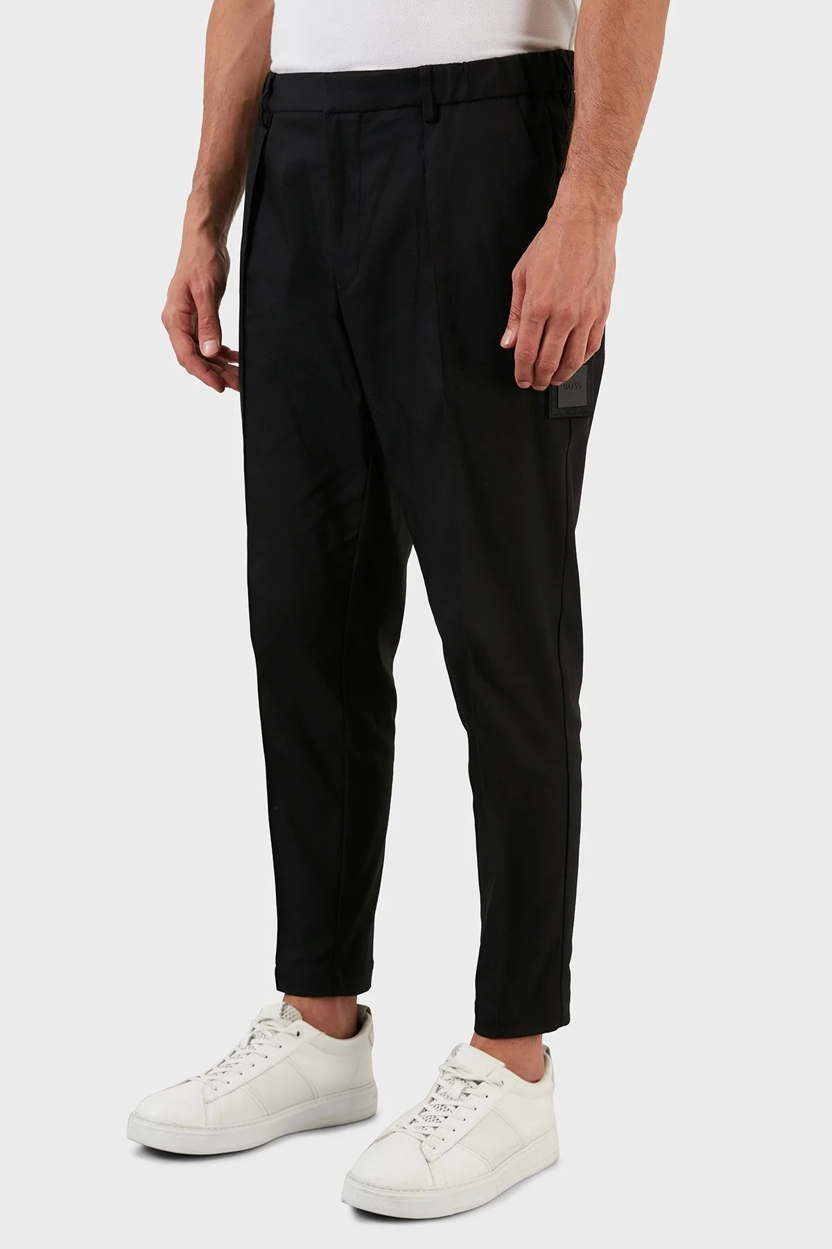 Boss Normal Bel Tapered Fit Chino Erkek Pantolon 50479972 001 SİYAH - 3