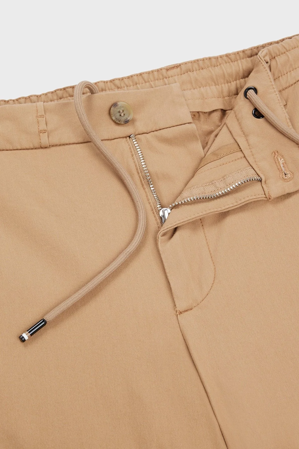 Boss Organik Pamuk Karışımlı Normal Bel Slim Fit Erkek Pantolon 50483803 260 BEJ - 5