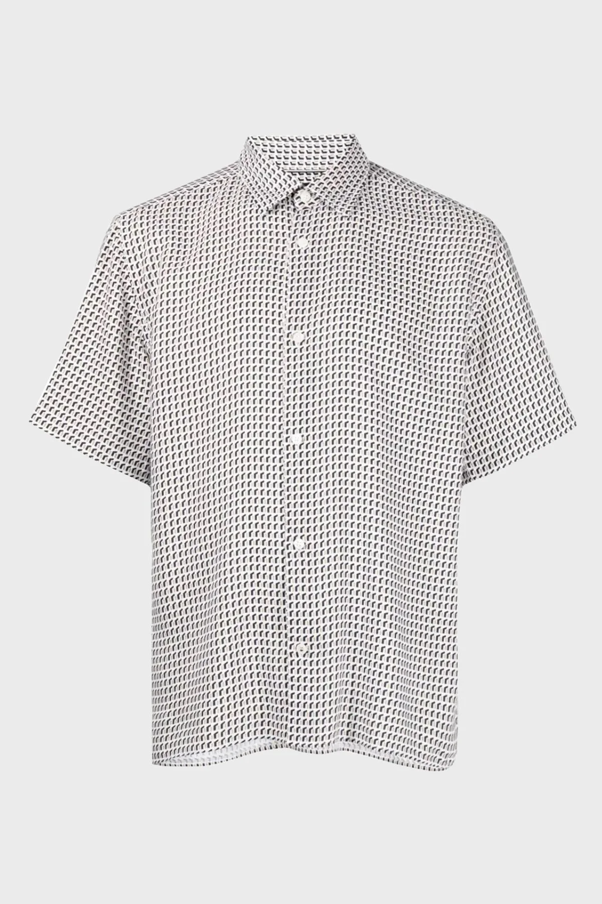 Boss Oxford Kumaş Regular Fit Kısa Kollu Erkek Gömlek 50490310 260 KAHVE - 5