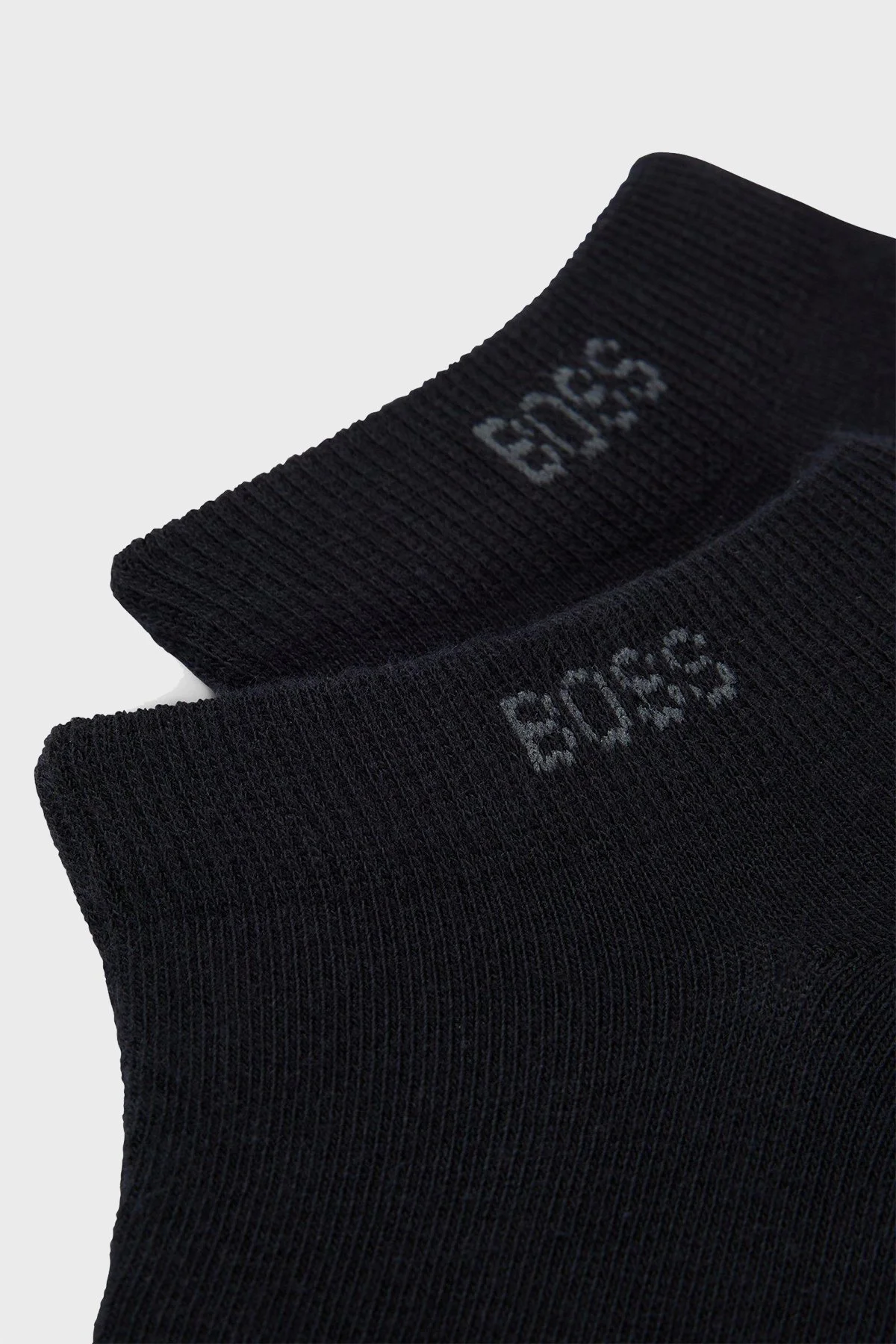 Boss Pamuk Karışımlı Logolu Erkek Çorap 50469849 001 SİYAH - 2