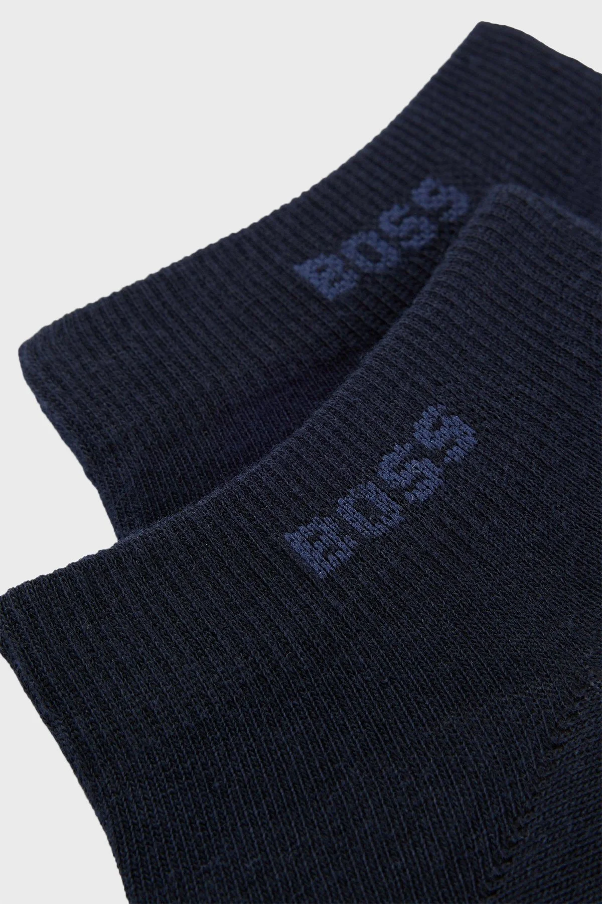 Boss Pamuk Karışımlı Logolu Erkek Çorap 50469849 401 LACİVERT - 2