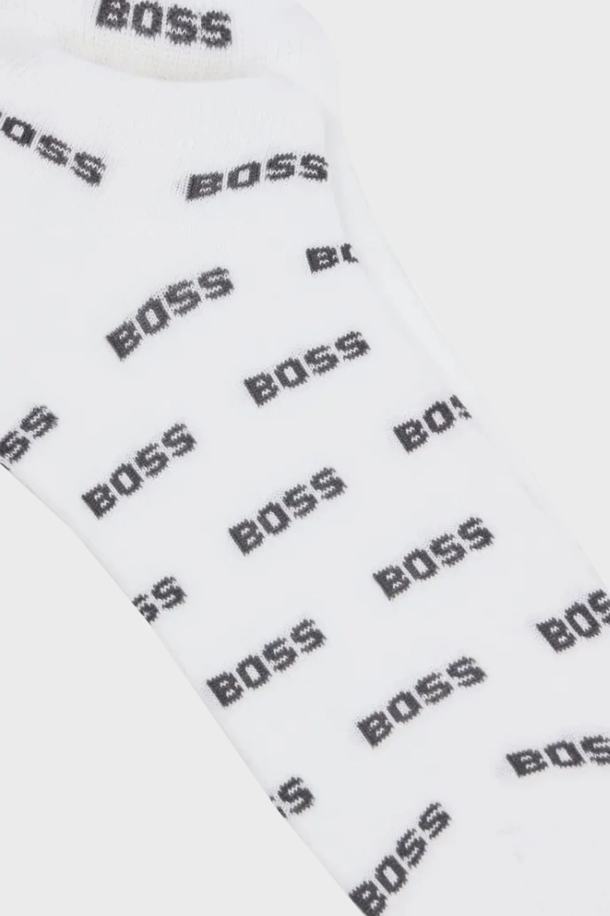 Boss Pamuk Karışımlı Logolu Erkek Çorap 50511423 100 BEYAZ - 3