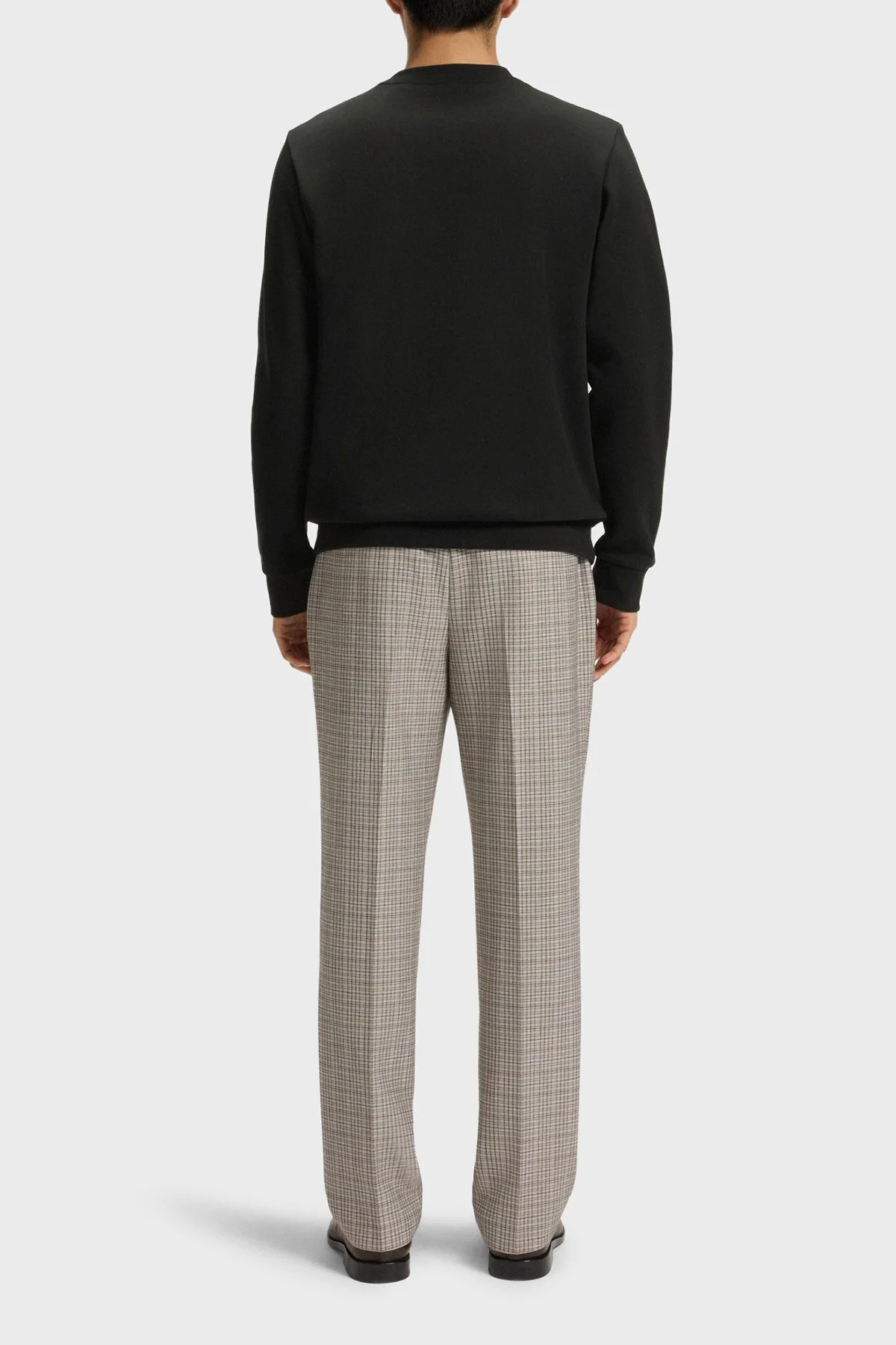 Boss Pamuk Karışımlı Regular Fit Bisiklet Yaka Erkek Sweat 50520302 002 SİYAH - 3