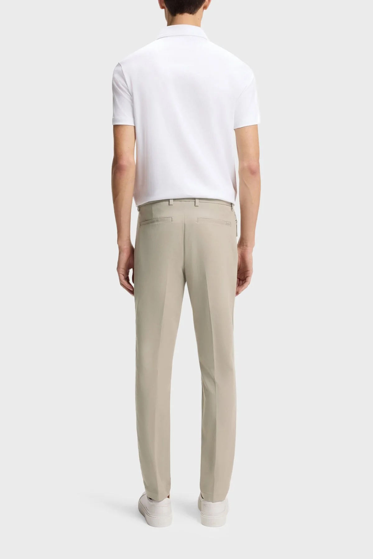 Boss Pamuk Karışımlı Slim Fit Daralan Paça Erkek Pantolon 50543945 294 GRİ - 3