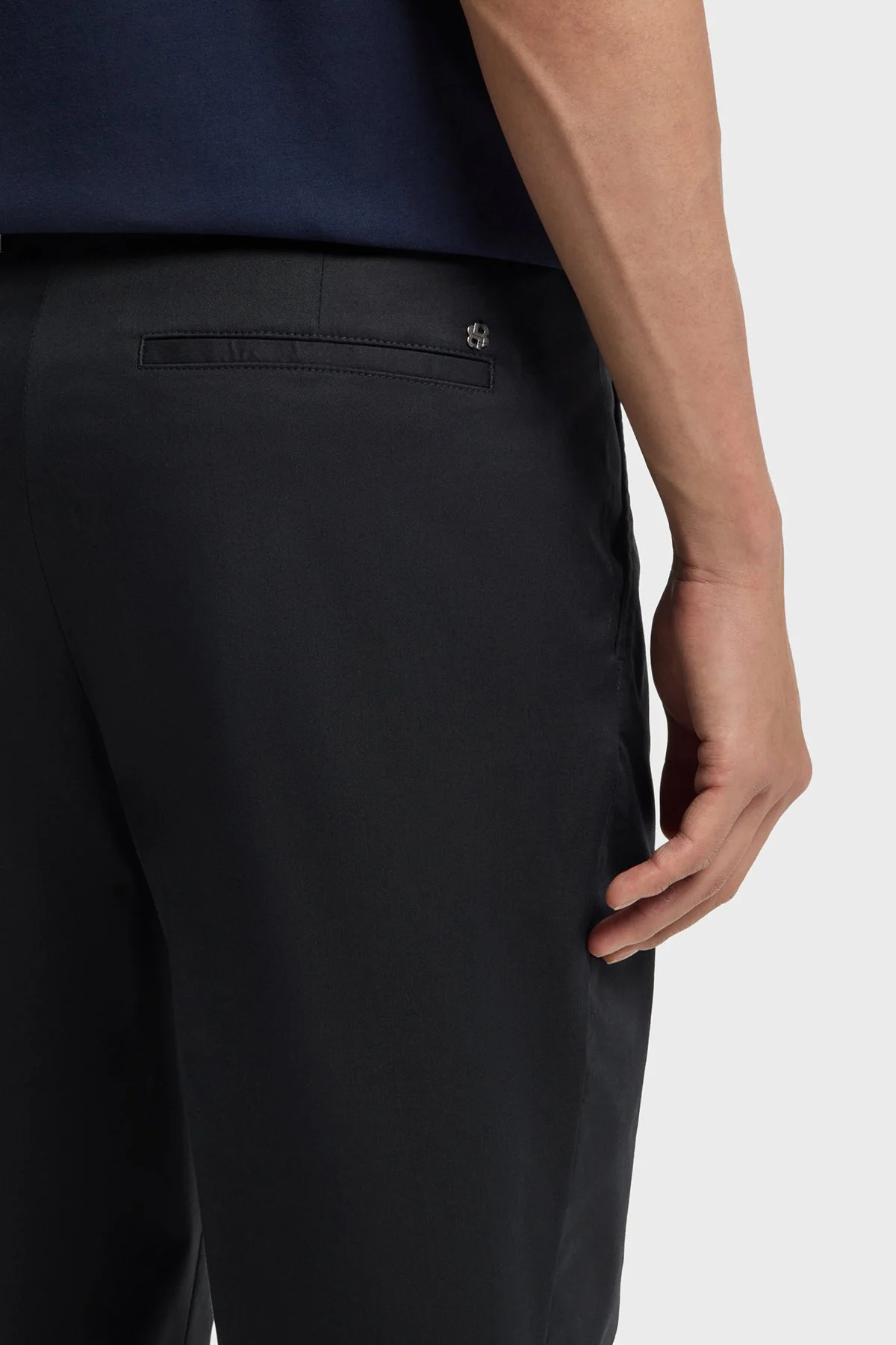 Boss Pamuk Karışımlı Slim Fit Normal Bel Düz Paça Klasik Erkek Pantolon 50555842 404 LACİVERT - 4