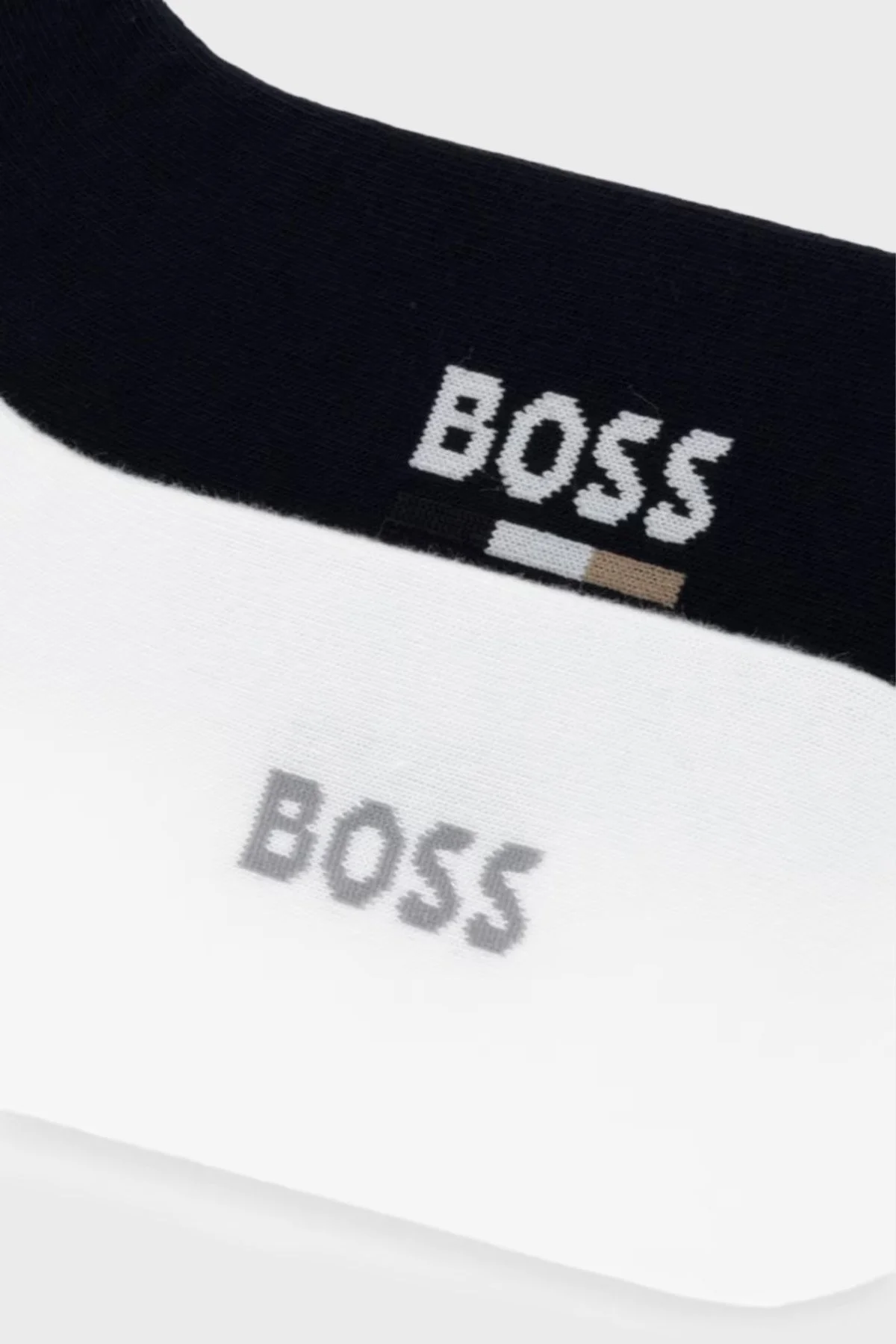 Boss Pamuklu 2 Pack Erkek Çorap 50559426 401 LACİVERT-BEYAZ - 2