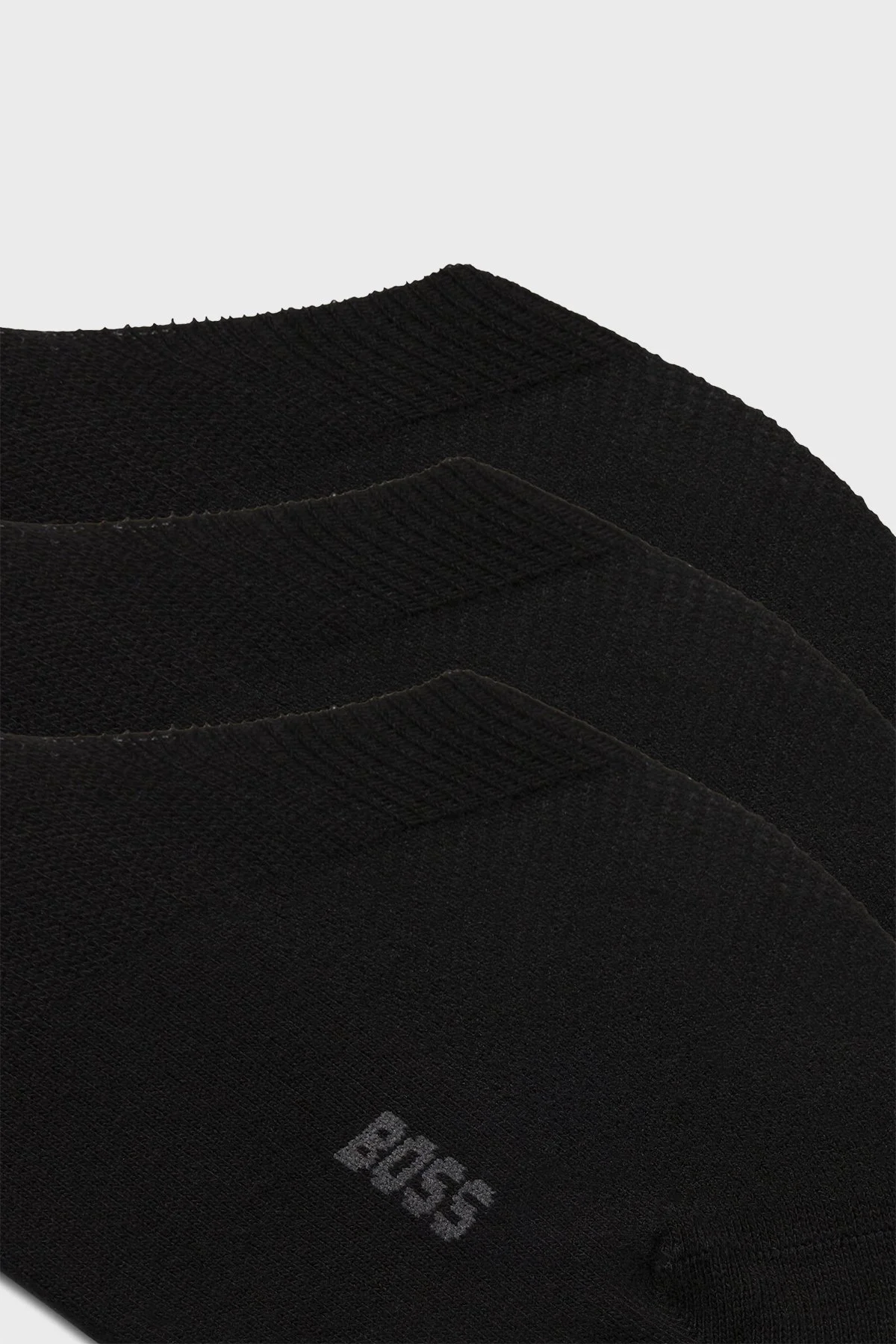 Boss Pamuklu 3 Pack Babet Erkek Çorap 50541442 001 SİYAH - 2