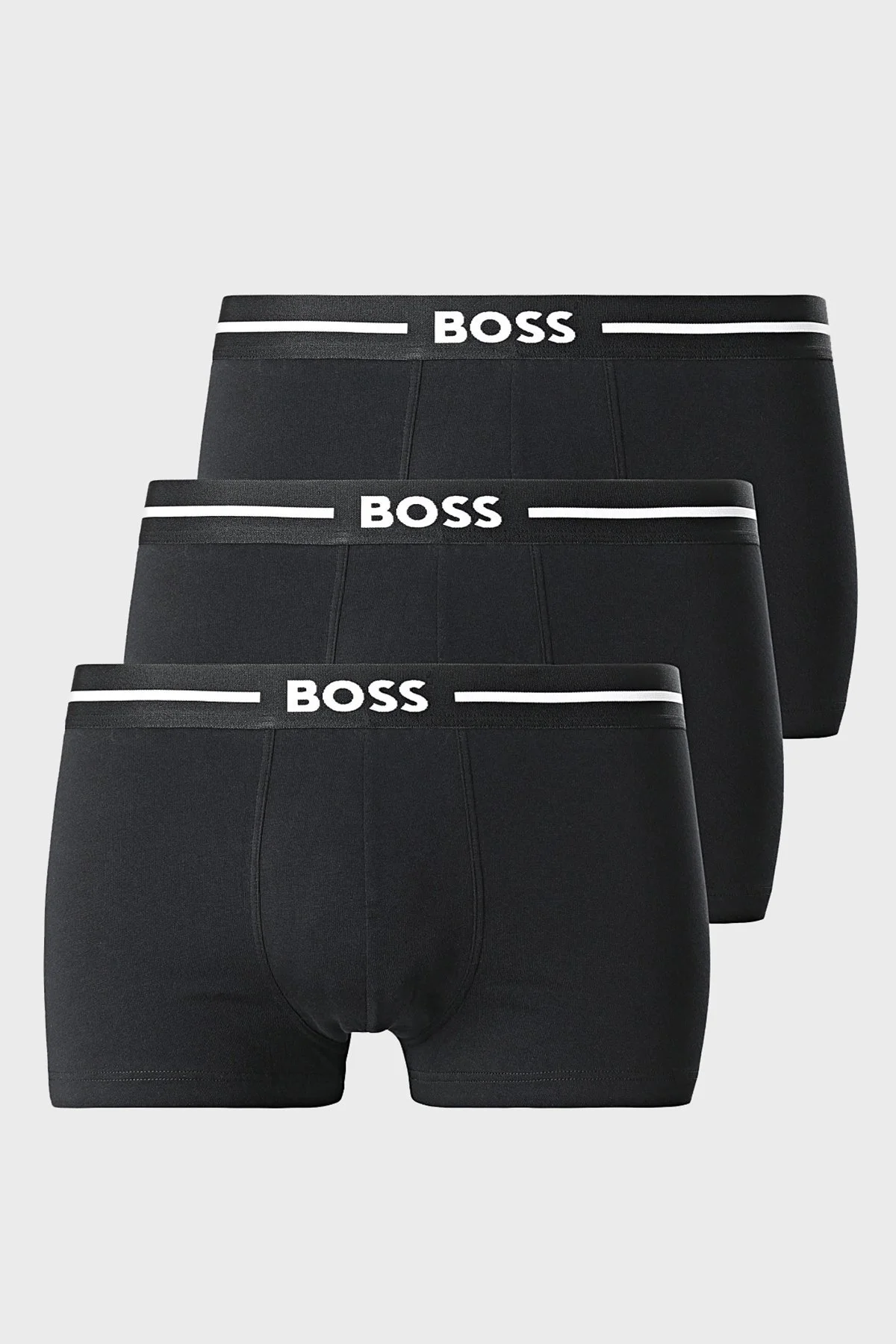 Boss Pamuklu 3 Pack Erkek Boxer 50473916 001 SİYAH - 6