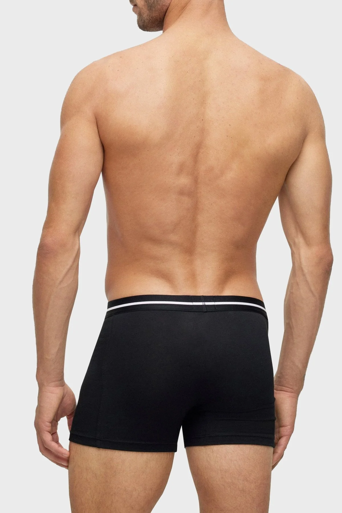 Boss Pamuklu 3 Pack Erkek Boxer 50473916 001 SİYAH - 8