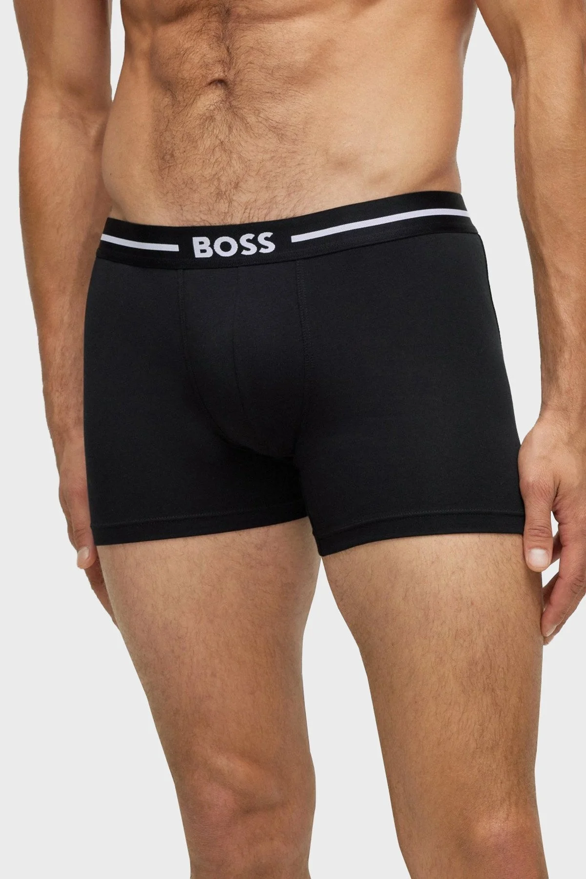 Boss Pamuklu 3 Pack Erkek Boxer 50473916 001 SİYAH - 9