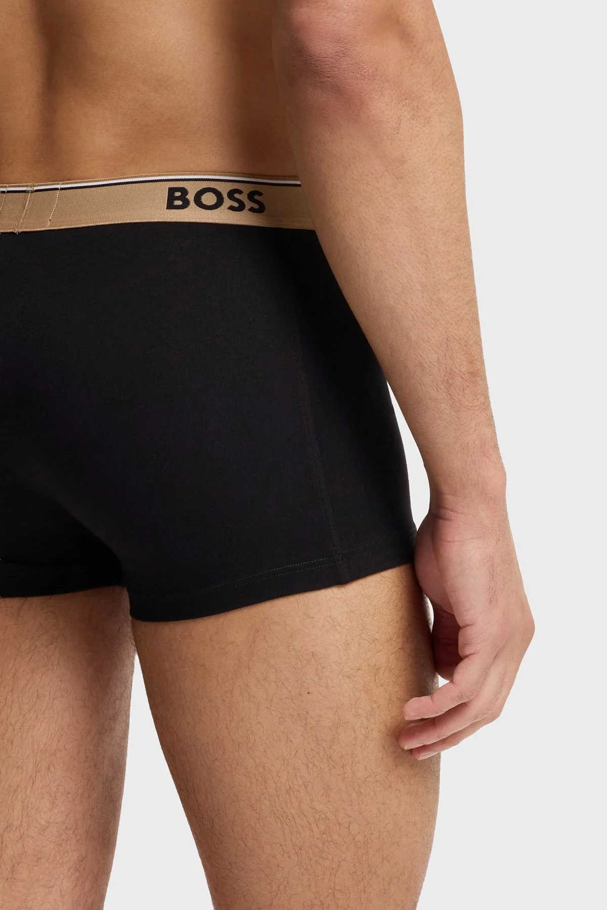Boss Pamuklu 3 Pack Erkek Boxer 50554693 009 Siyah - 5
