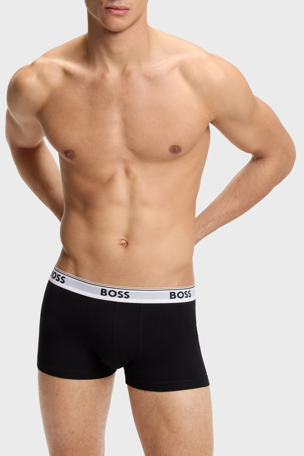 Boss Pamuklu 3 Pack Erkek Boxer 50554693 009 Siyah - 6