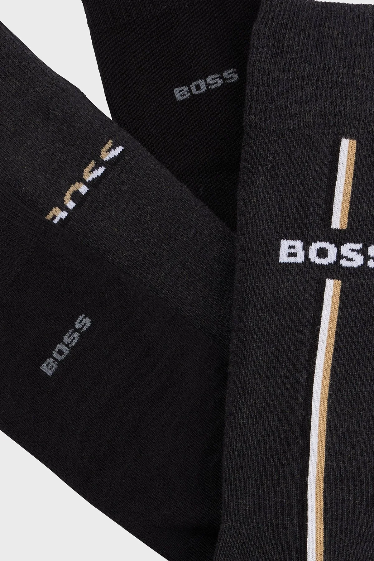 Boss Pamuklu 3 Pack Erkek Çorap 50501998 012 LACİVERT - 4