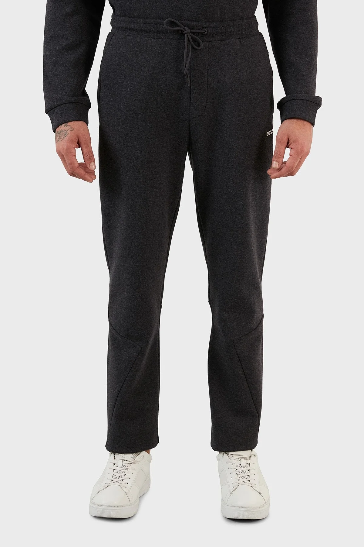 Boss Pamuklu Belden Bağlamalı Cepli Regular Fit Erkek Pantolon 50477030 031 FÜME - 1