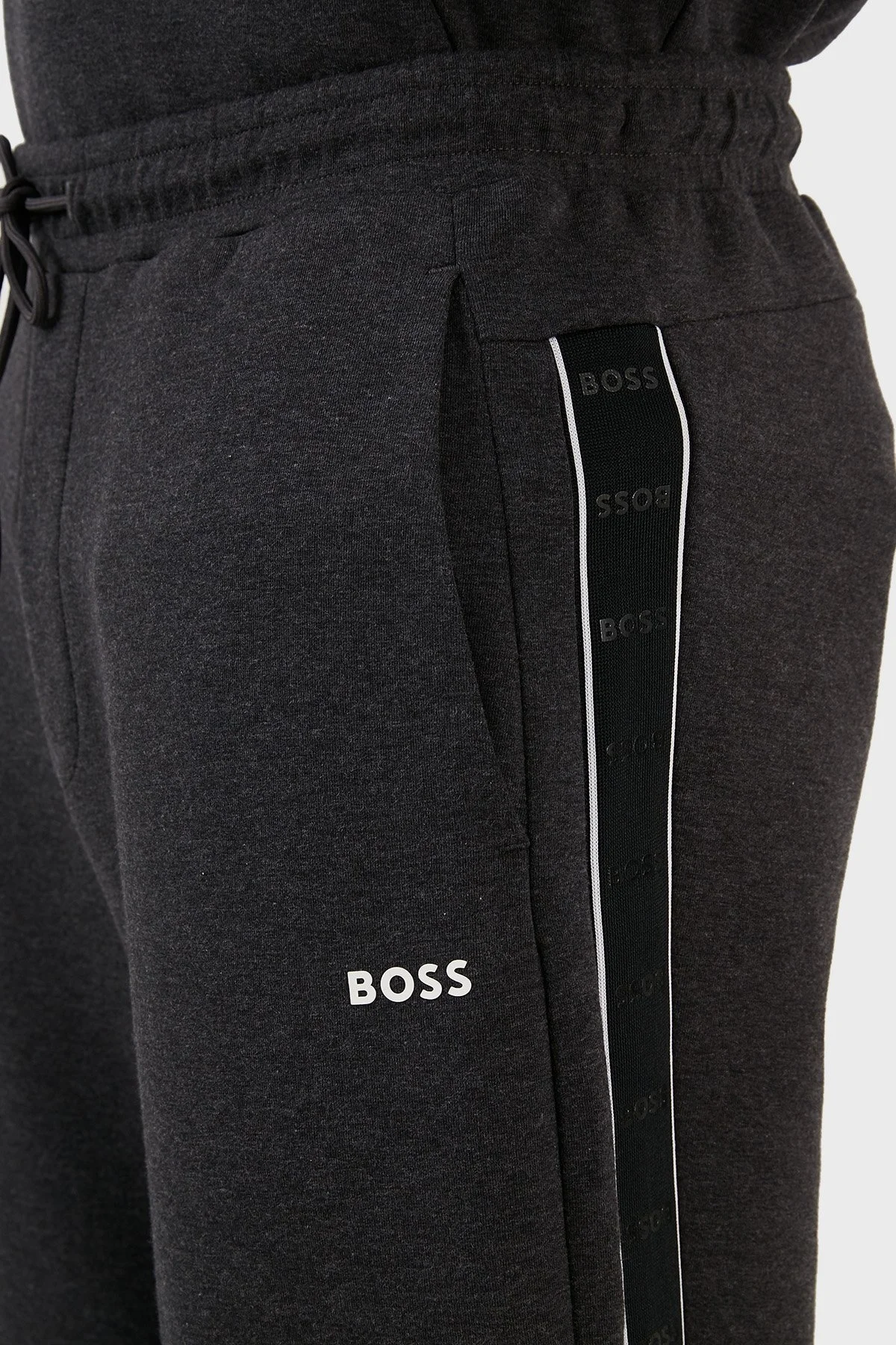 Boss Pamuklu Belden Bağlamalı Cepli Regular Fit Erkek Pantolon 50477030 031 FÜME - 4