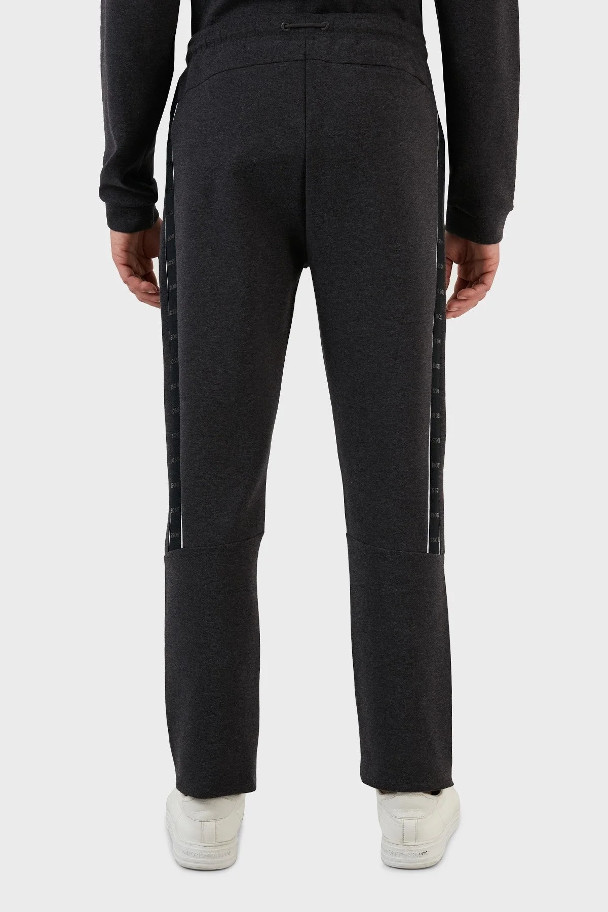 Boss Pamuklu Belden Bağlamalı Cepli Regular Fit Erkek Pantolon 50477030 031 FÜME - 5