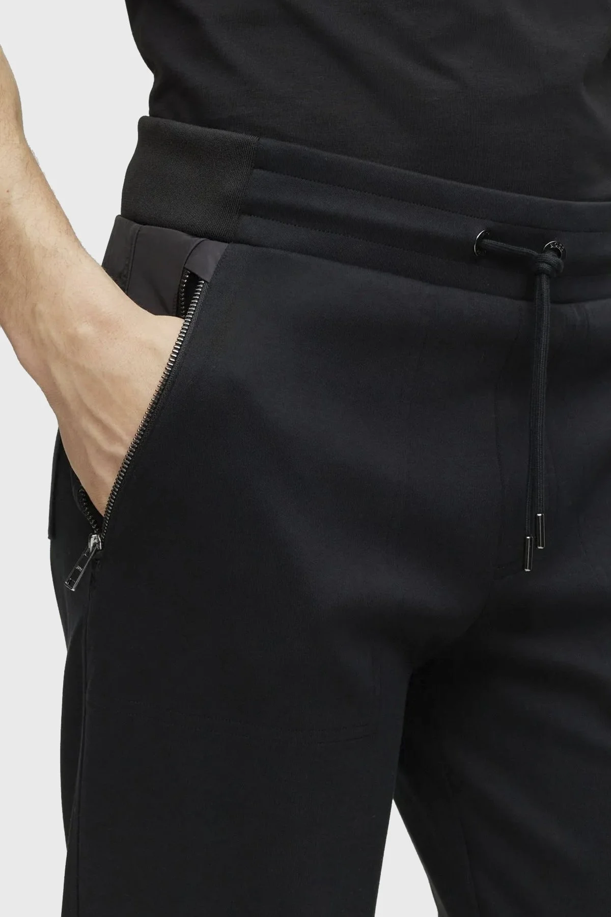 Boss Pamuklu Belden Bağlamalı Regular Fit Spor Erkek Pantolon 50499243 001 SİYAH - 7
