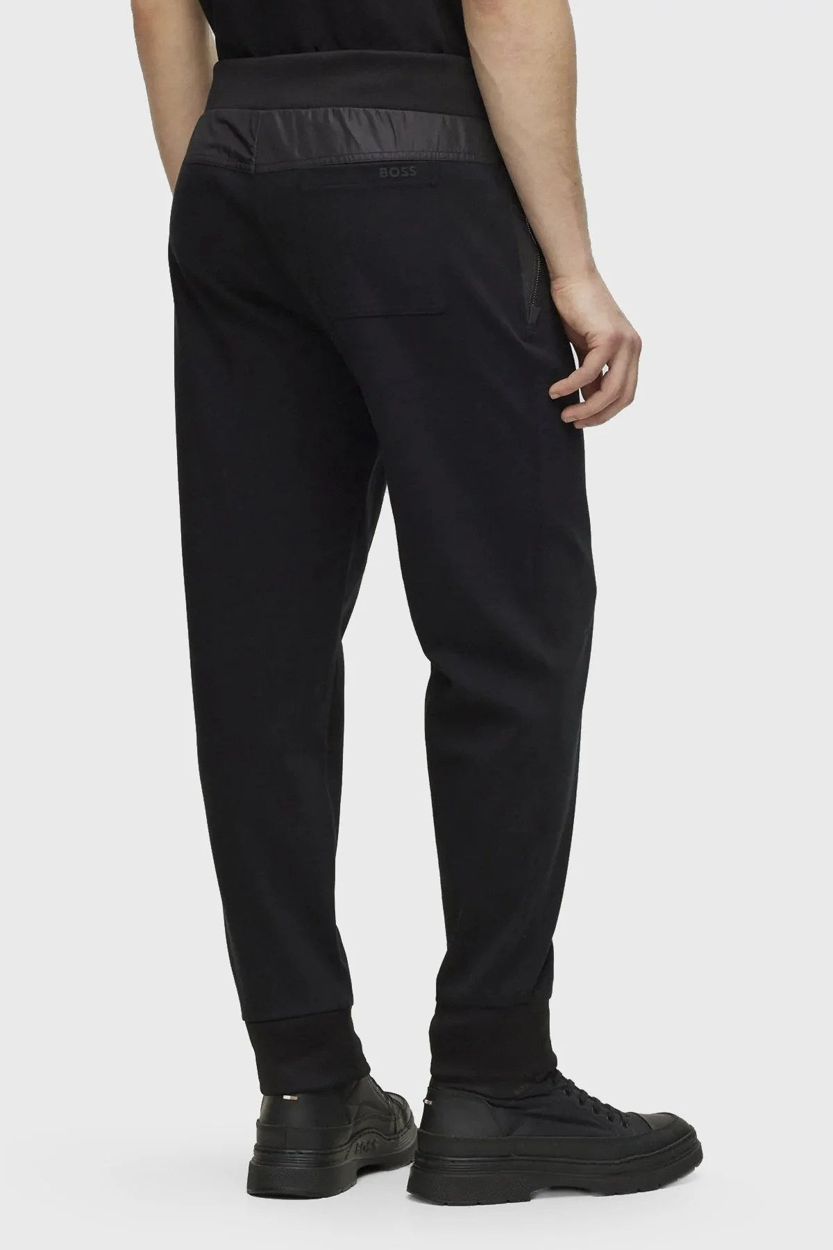 Boss Pamuklu Belden Bağlamalı Regular Fit Spor Erkek Pantolon 50499243 001 SİYAH - 9