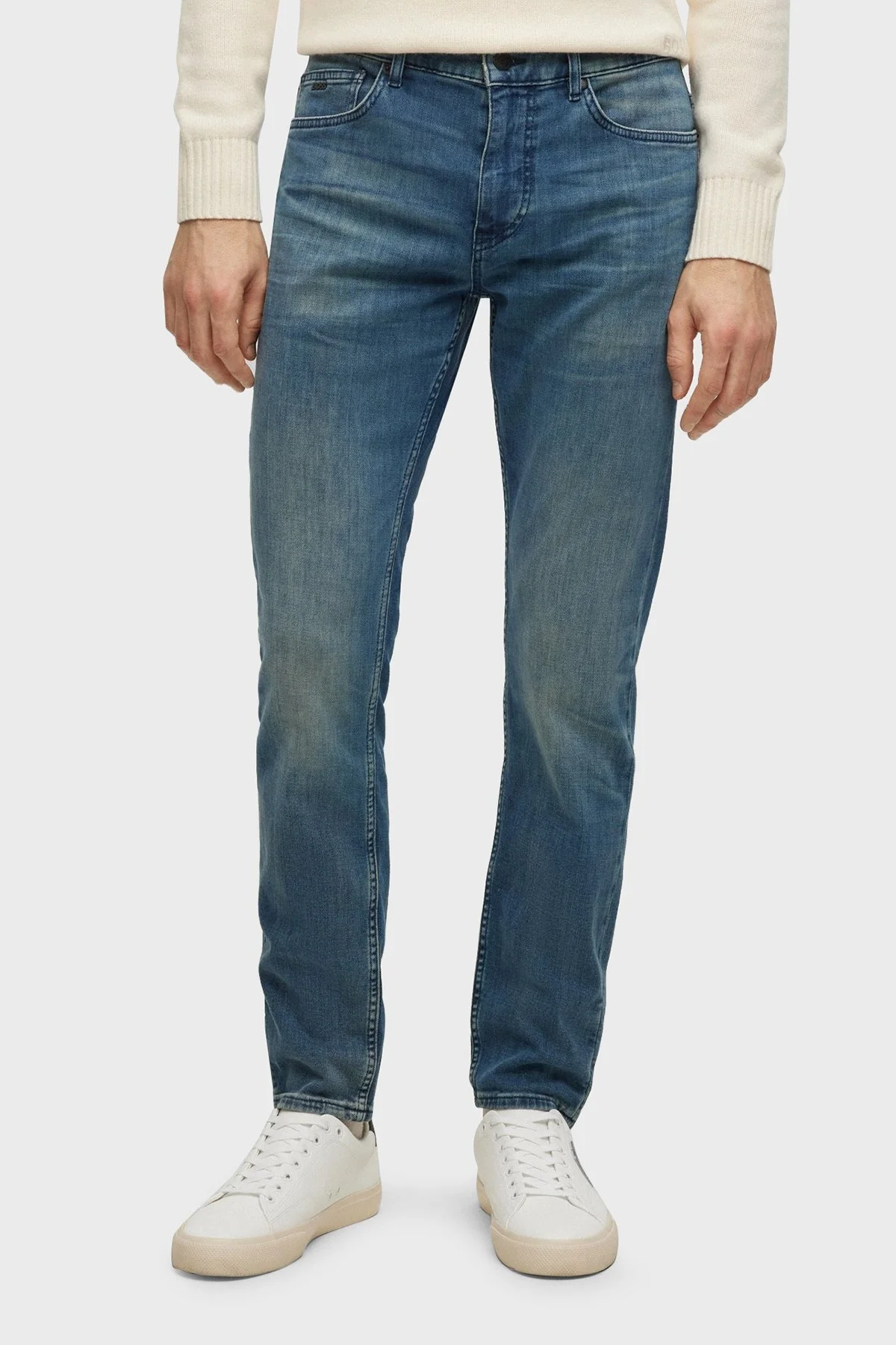 Boss Pamuklu Cepli Slim Fit Jeans Erkek Kot Pantolon 50488503 444 MAVİ - 2