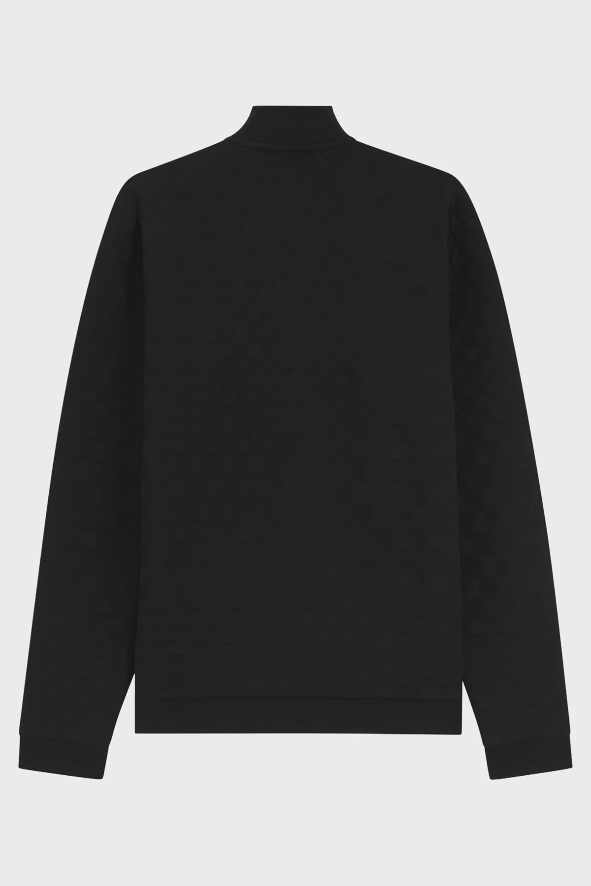 Boss Pamuklu Dik Yaka Fermuarlı Regular Fit Erkek Sweat 50569955 001 Siyah - 6