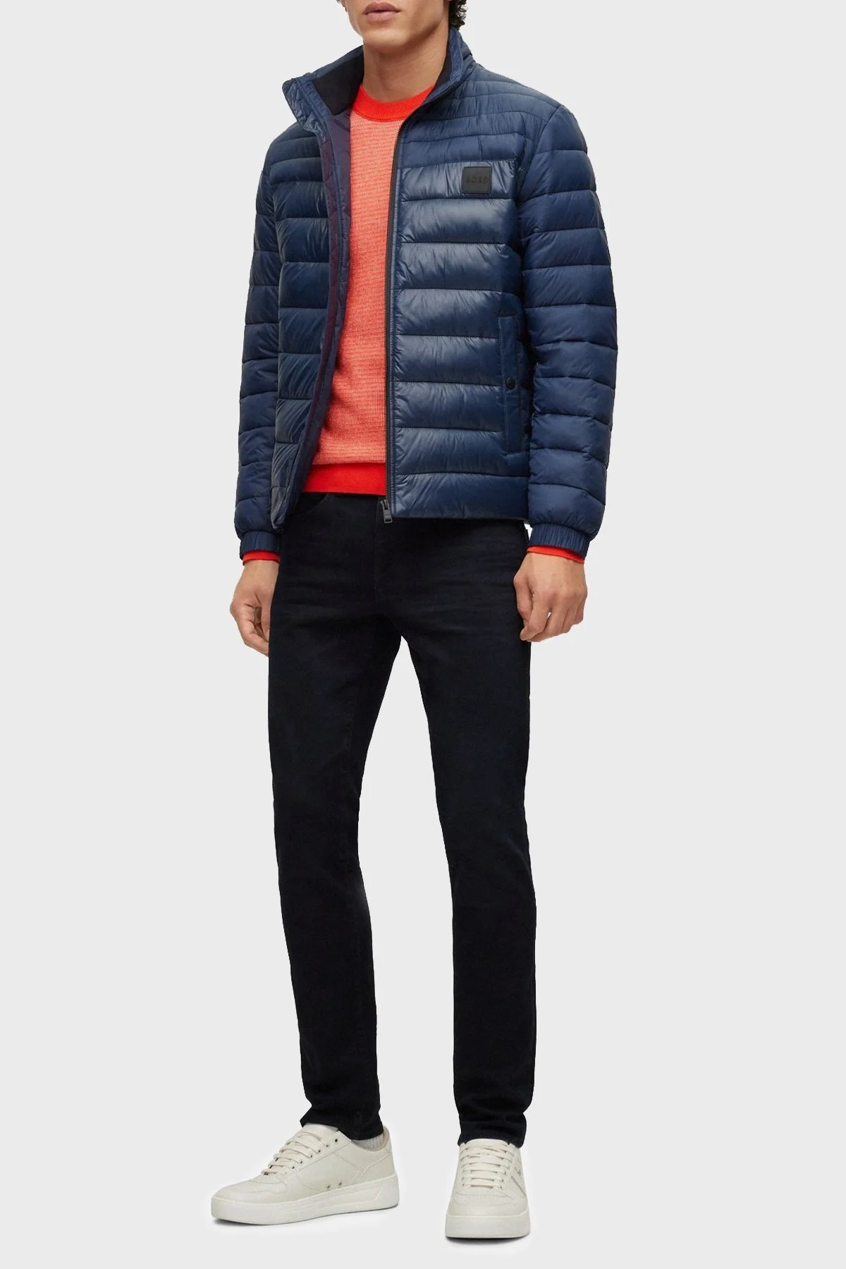 Boss Pamuklu Düşük Bel Skinny Fit Dar Paça Pantolon Erkek Kot Pantolon 50484238 405 LACİVERT - 2