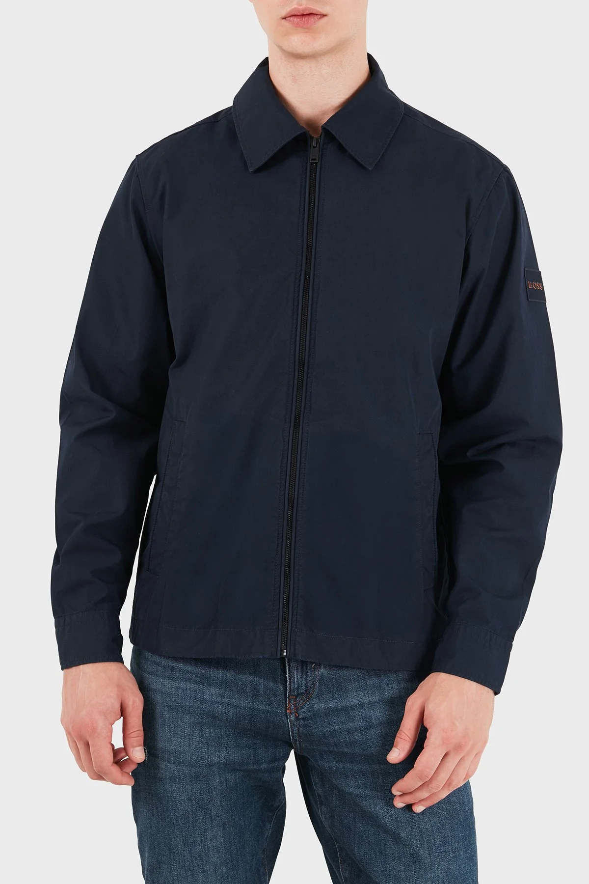 Boss Pamuklu Klasik Yaka Regular Fit Erkek Gömlek 50565637 404 Lacivert - 5
