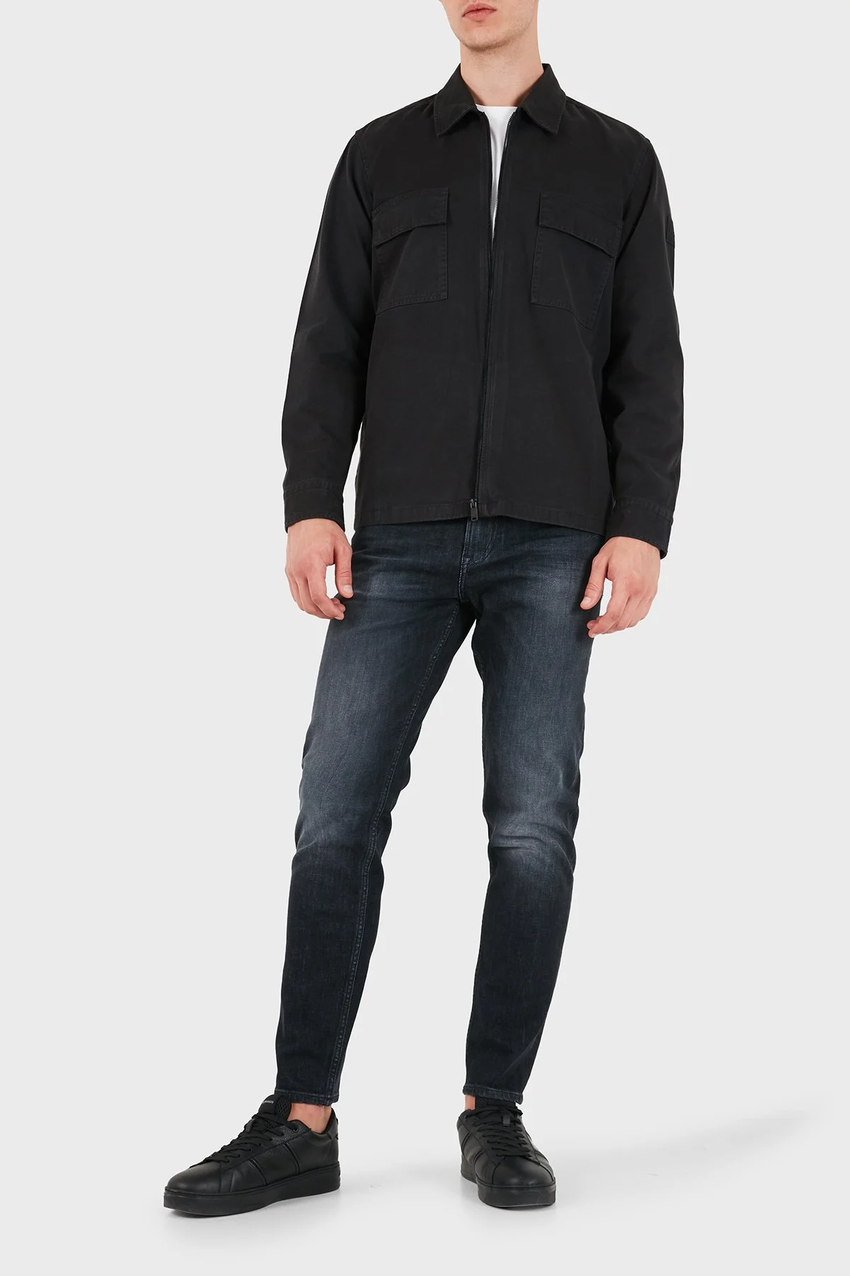 Boss Pamuklu Klasik Yaka Regular Fit Uzun Kollu Erkek Gömlek 50567689 001 Siyah - 2