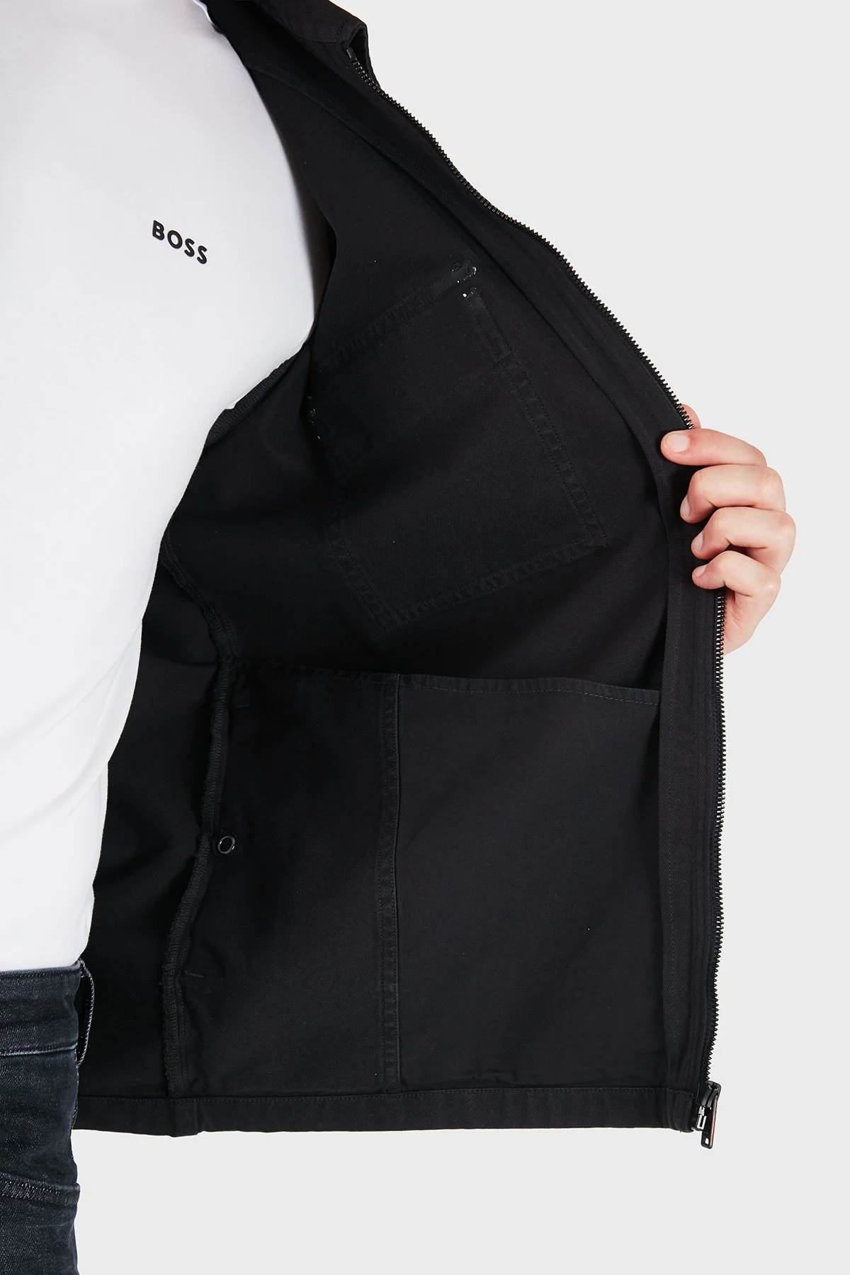 Boss Pamuklu Klasik Yaka Regular Fit Uzun Kollu Erkek Gömlek 50567689 001 Siyah - 6