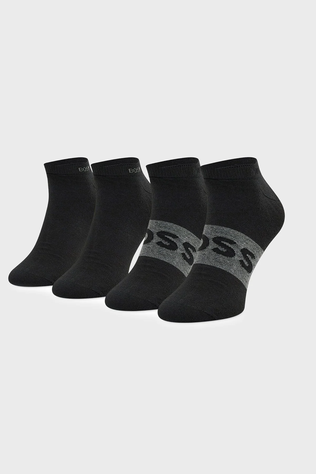 Boss Pamuklu Logolu 2 Pack Erkek Çorap 50469720 001 SİYAH - 1
