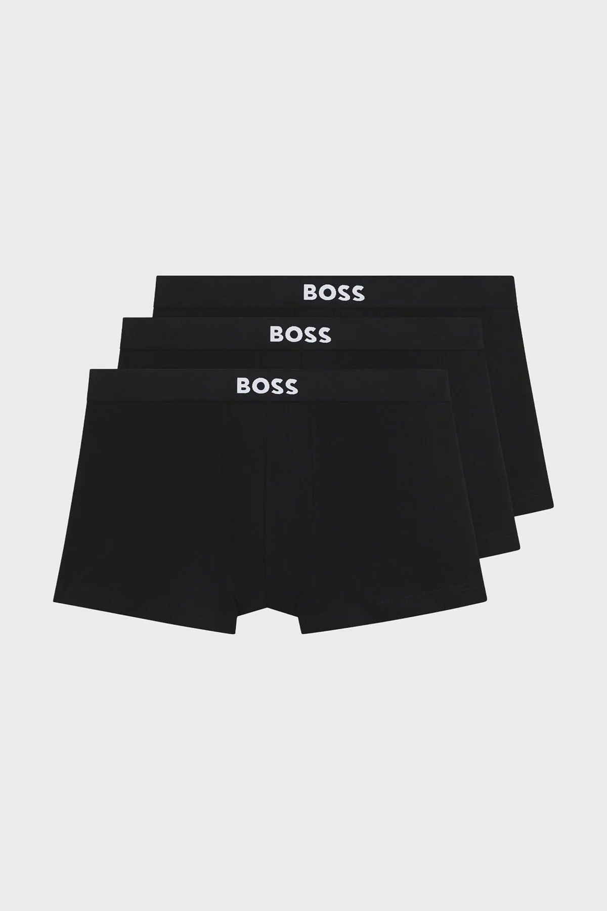 Boss Pamuklu Logolu 3 Pack Erkek Boxer 50544263 001 SİYAH - 1