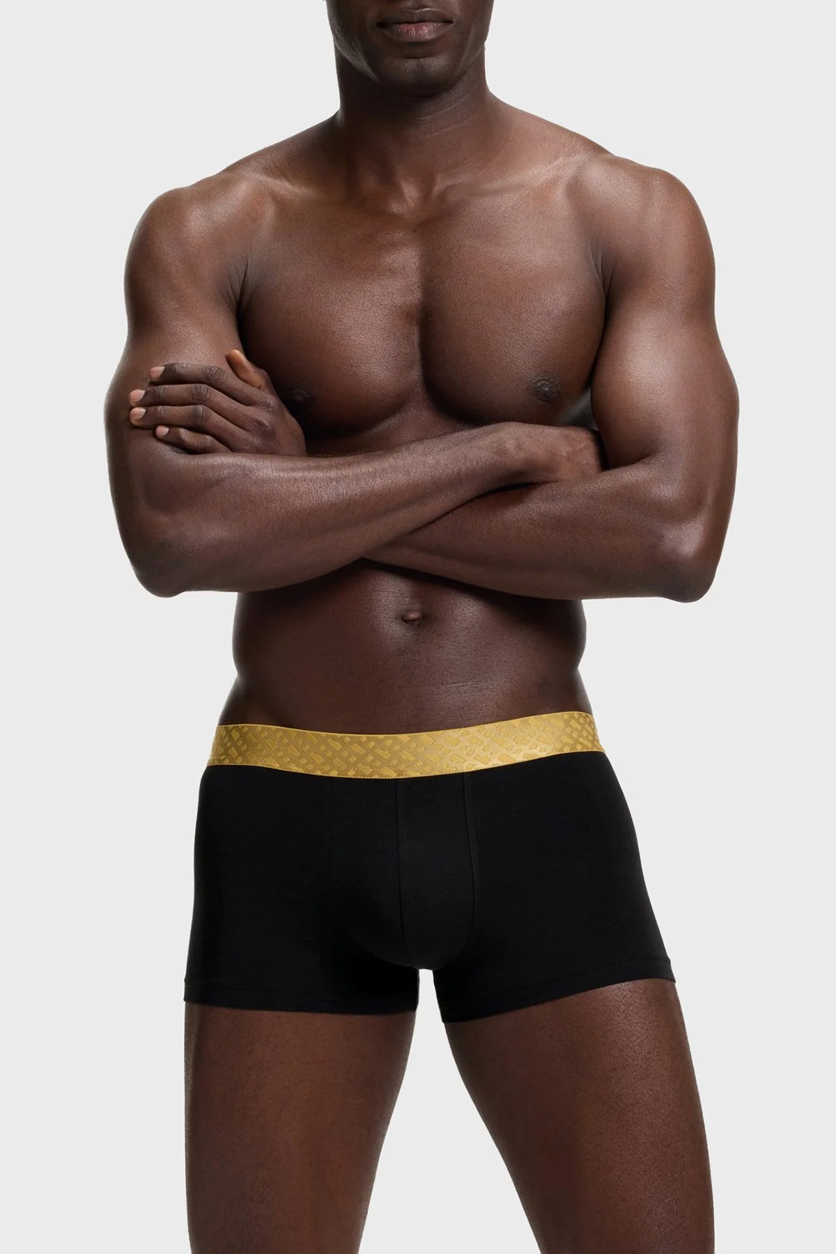 Boss Pamuklu Logolu 3 Pack Erkek Boxer 50546808 970 Siyah-Lacivert-Yeşil - 4